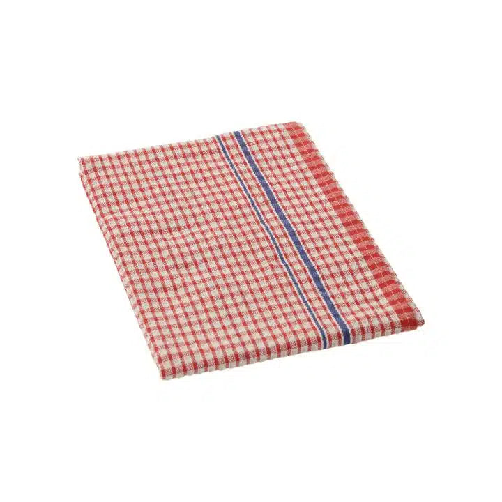 KH Megachef Chequered Kitchen Cloth 600 × 900mm Blended Cotton Mixed Colours