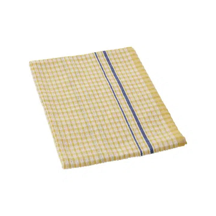 KH Megachef Chequered Kitchen Cloth 600 × 900mm Blended Cotton Mixed Colours