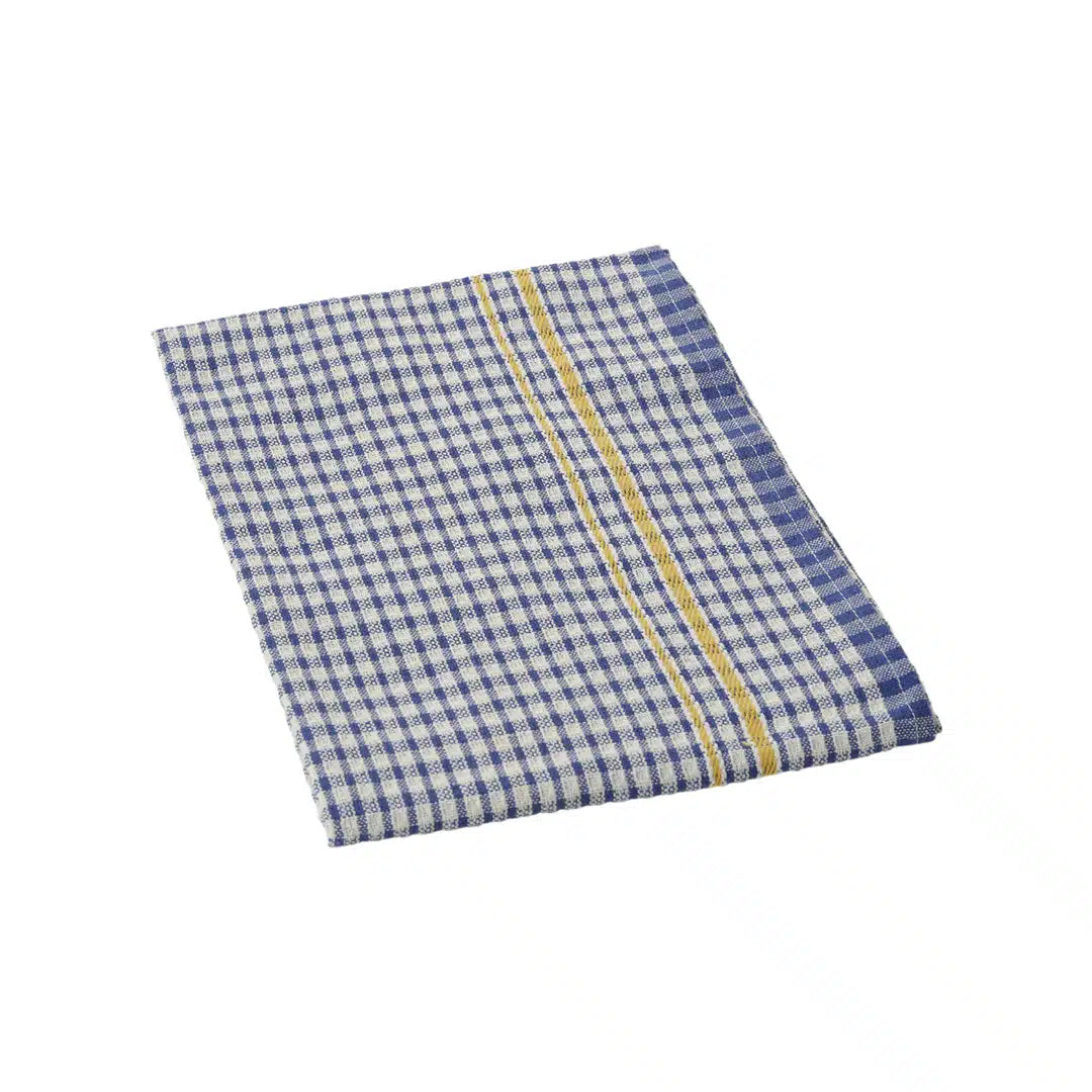 KH Megachef Chequered Kitchen Cloth 600 × 900mm Blended Cotton Mixed Colours