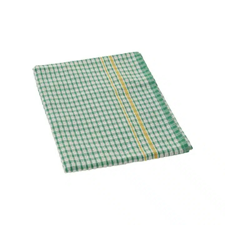 KH Megachef Chequered Kitchen Cloth 600 × 900mm Blended Cotton Mixed Colours