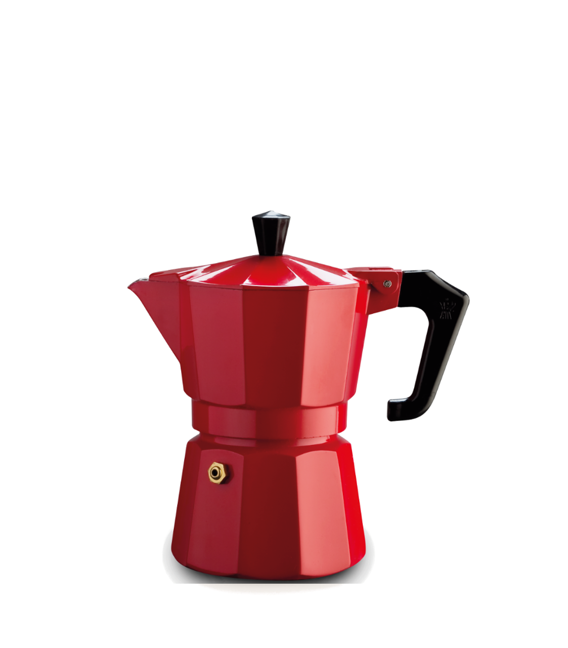 Pezzetti Italexpress 1 Cup Red Stove Top Cafetiere