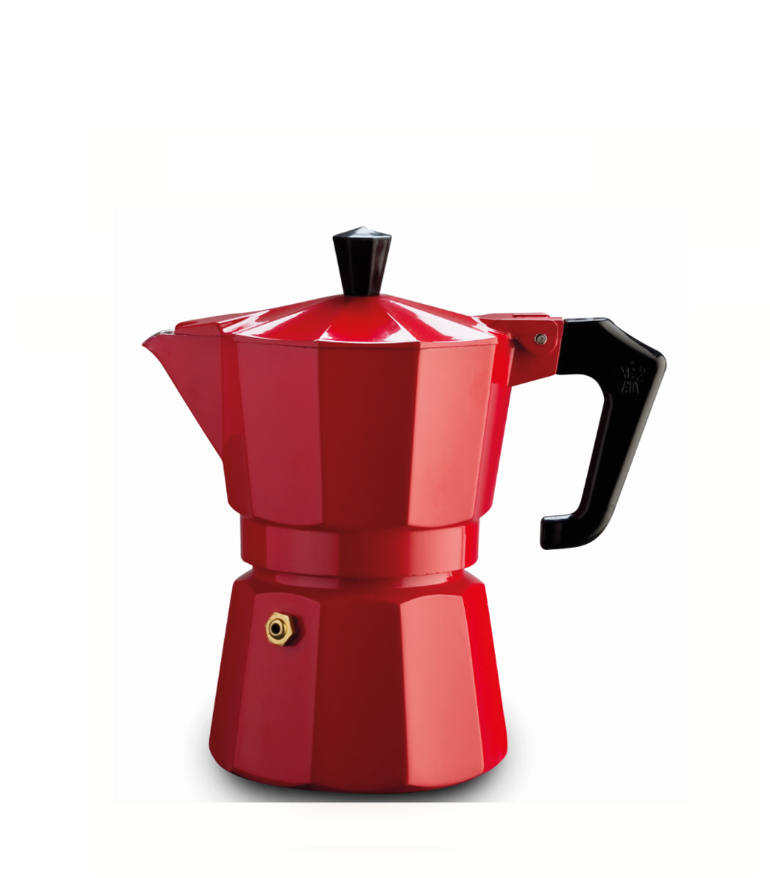 Pezzetti Italexpress 3 Cup Red Stove Top Cafetiere