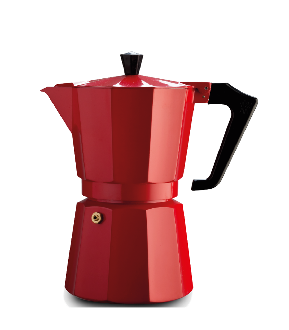 Pezzetti Italexpress 6 Cup Red Stove Top Cafetiere