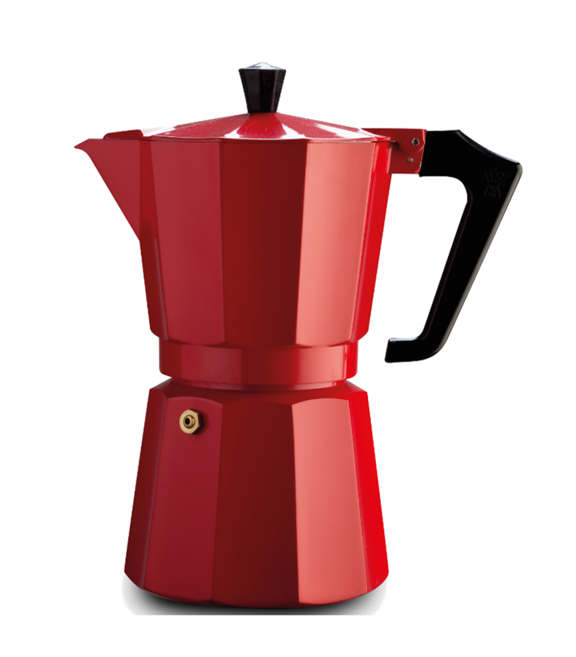 Pezzetti Italexpress 9 Cup Red Stove Top Cafetiere