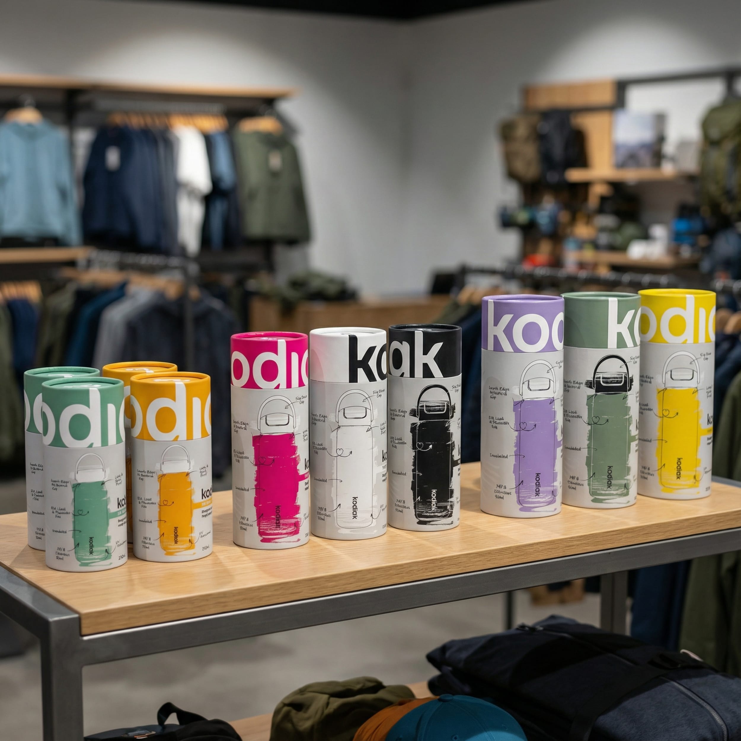 Kodiak Impact Insulated Bottle 710ml Black Moon