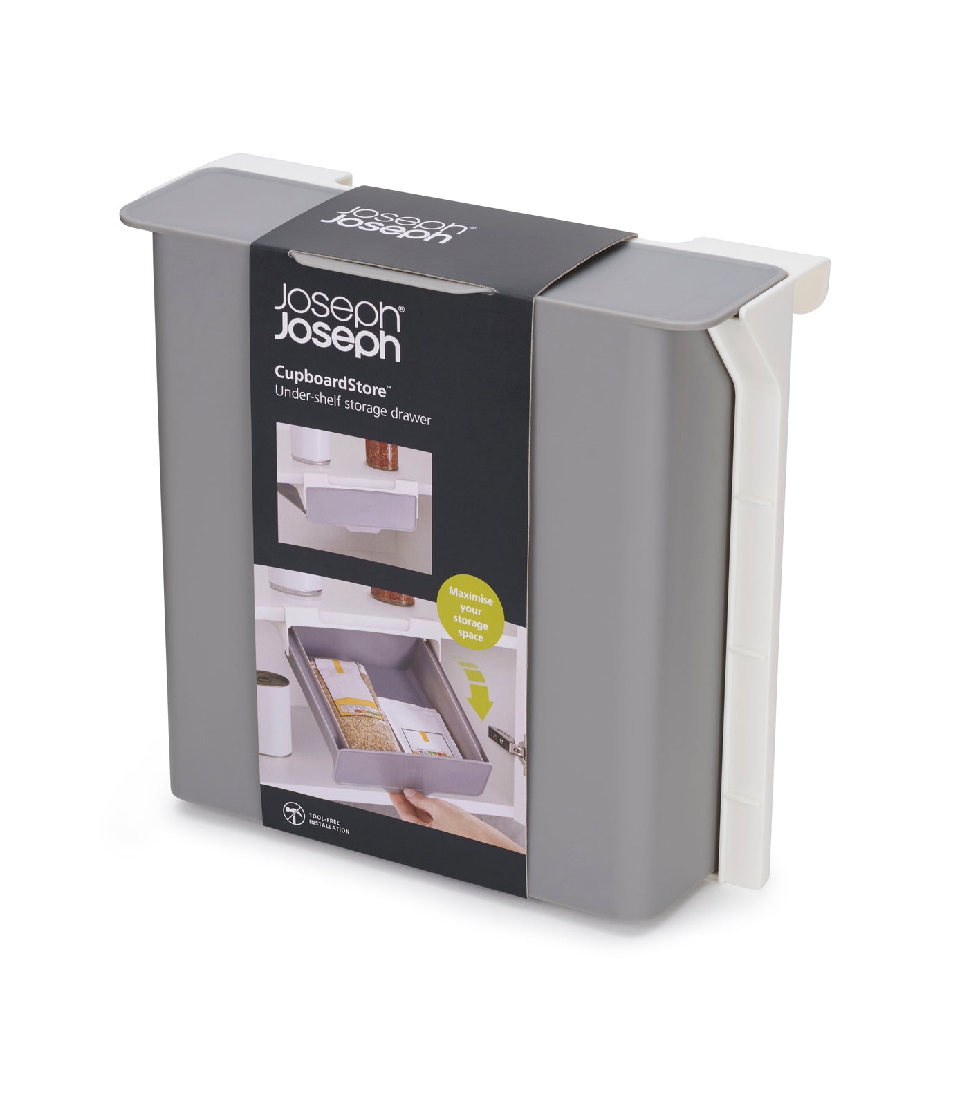Joseph Joseph  Cupboardstore™ Under-Shelf Drawer - Grey