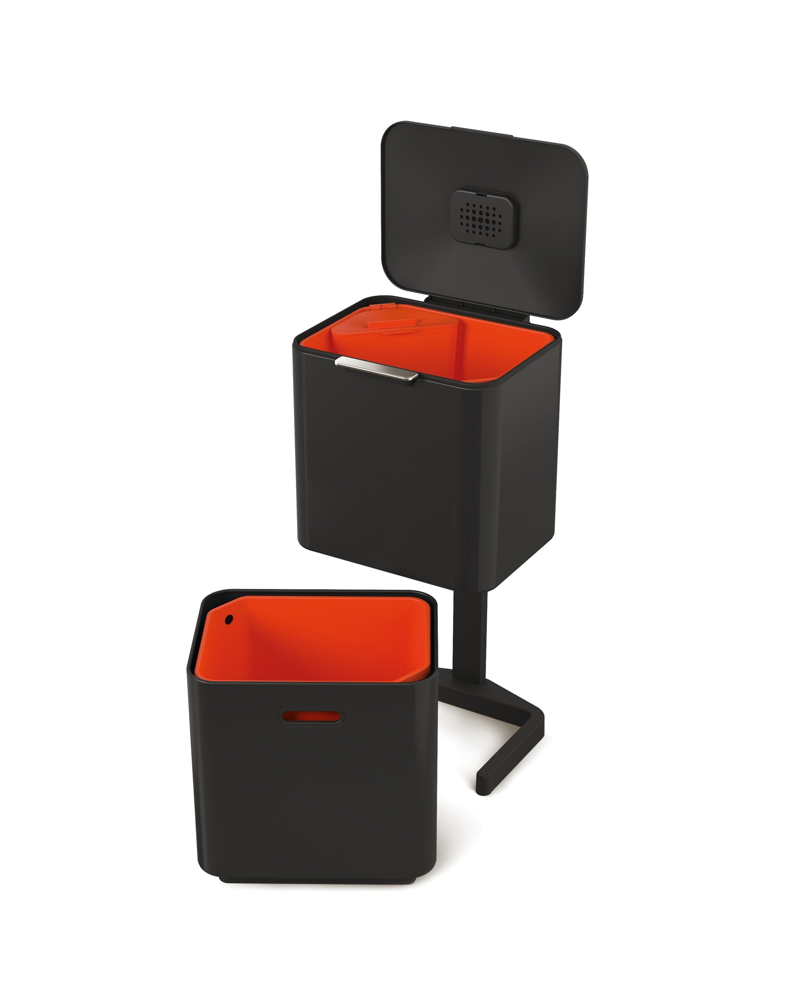 Joseph Joseph Totem Max 60-Litre Waste Separation & Recycling Unit   - Carbon Black