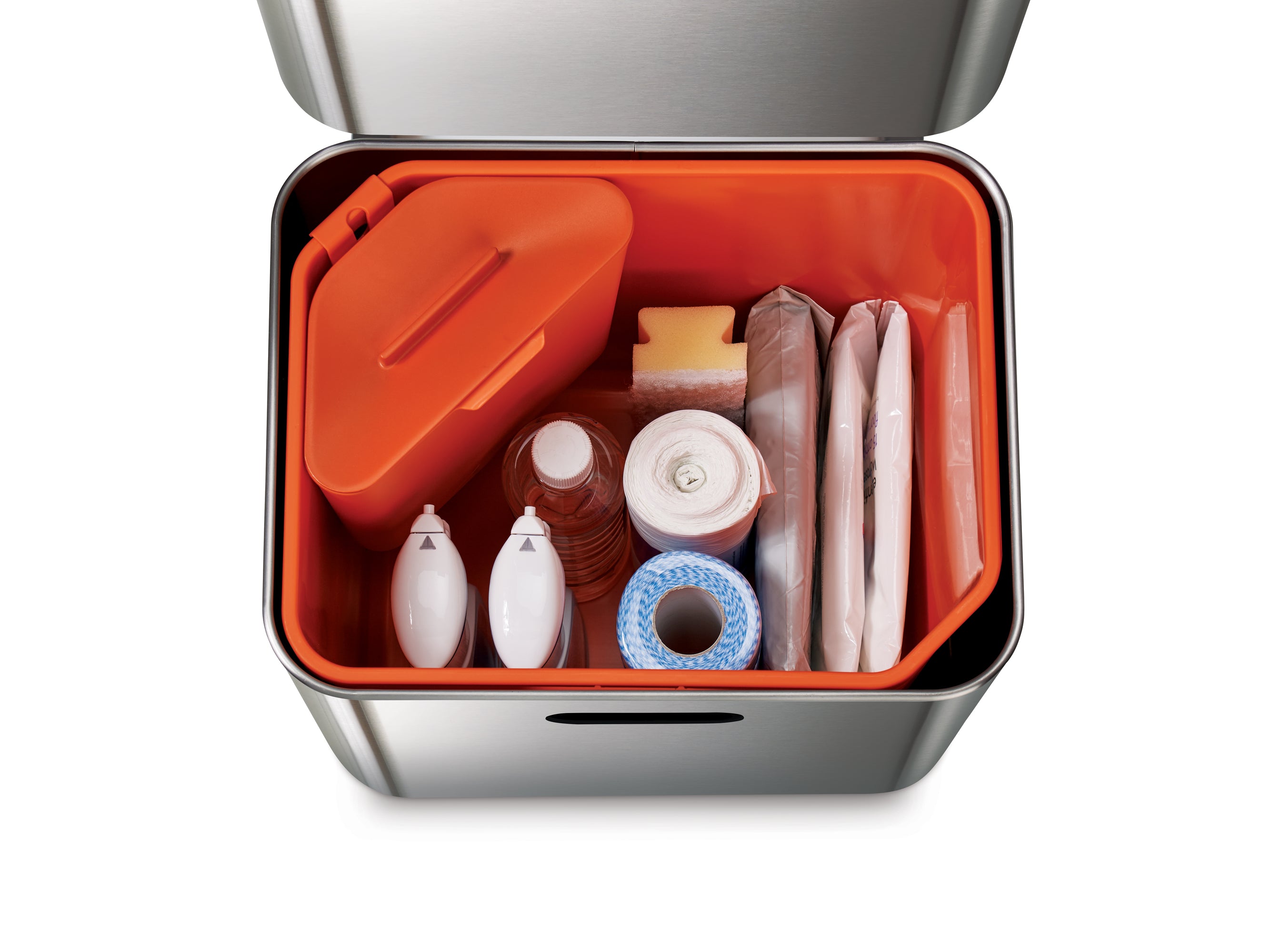 Joseph Joseph Totem Max 60-Litre Waste Separation & Recycling Unit   - Stainless Steel