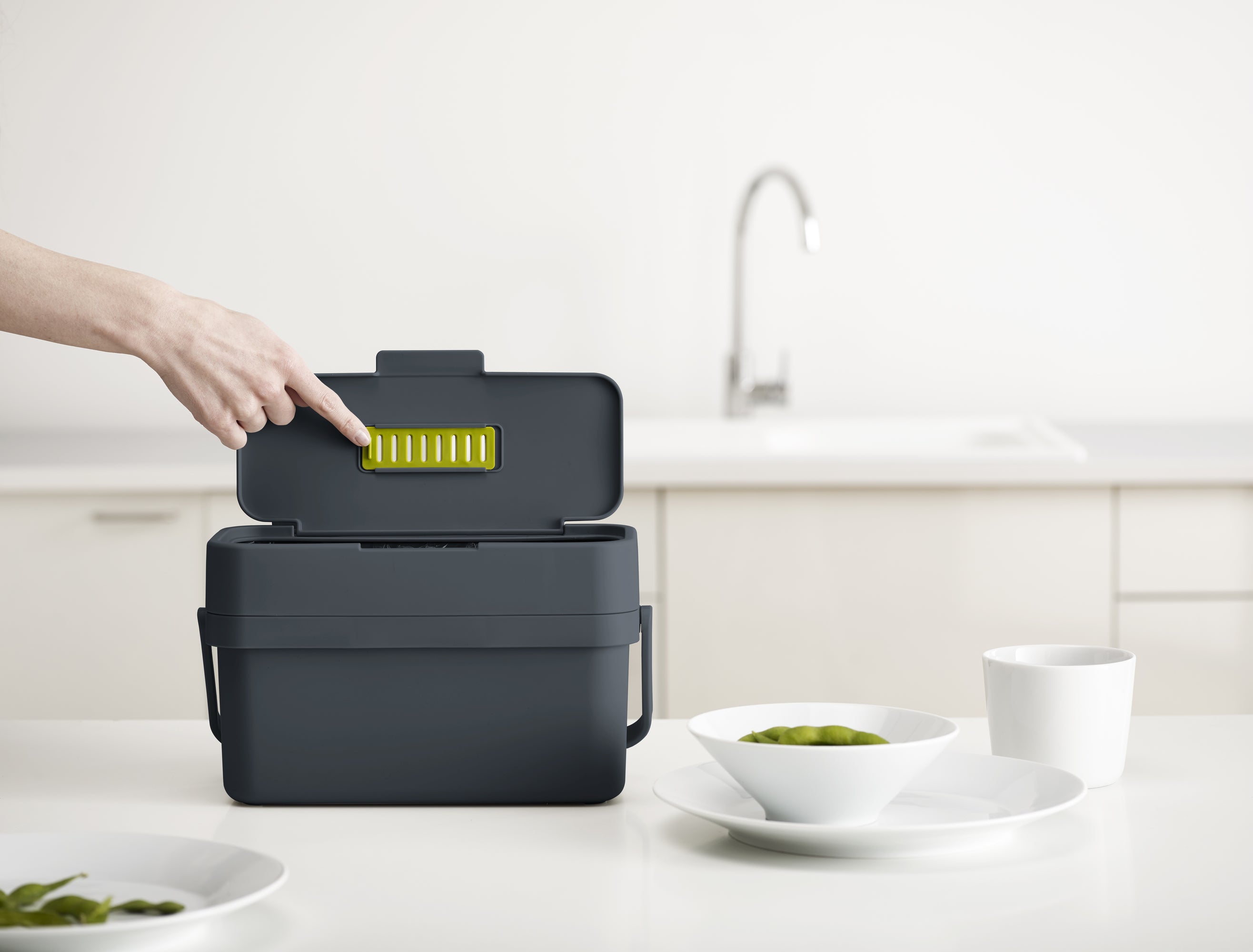 Joseph Joseph Compo™ 4 Food Waste Caddy - Graphite