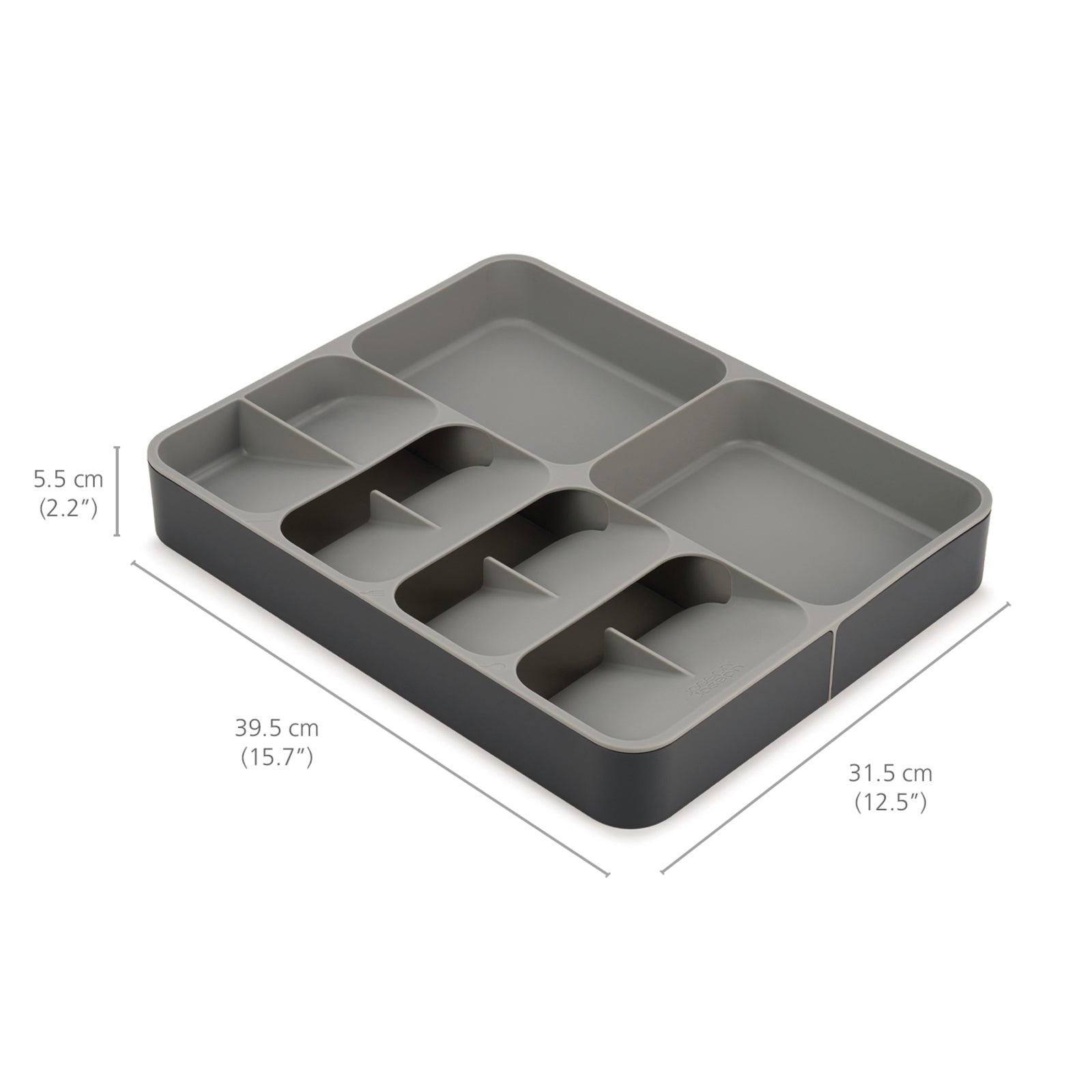 Joseph Joseph Drawerstore™ Expanding Cutlery, Utensil & Gadgets  Organiser - Grey
