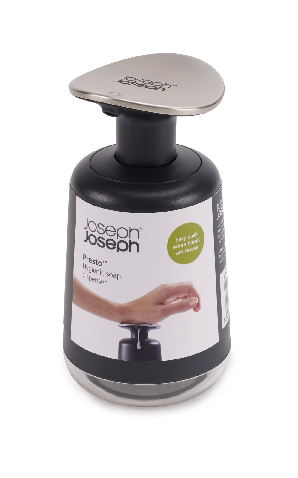 Joseph Joseph Presto™ Hygienic Soap Dispenser - Grey