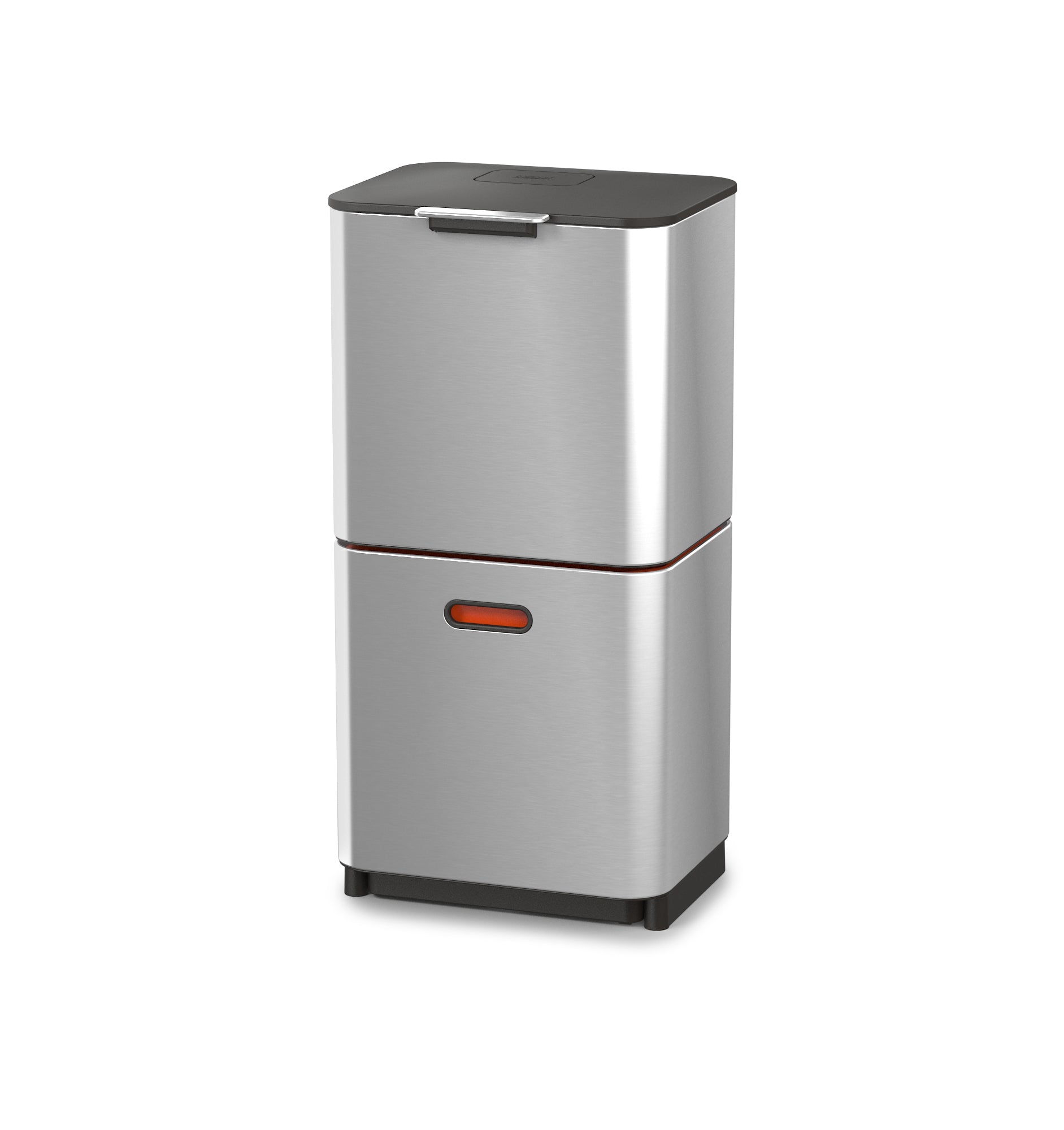 Joseph Joseph Totem Max 60-Litre Waste Separation & Recycling Unit   - Stainless Steel