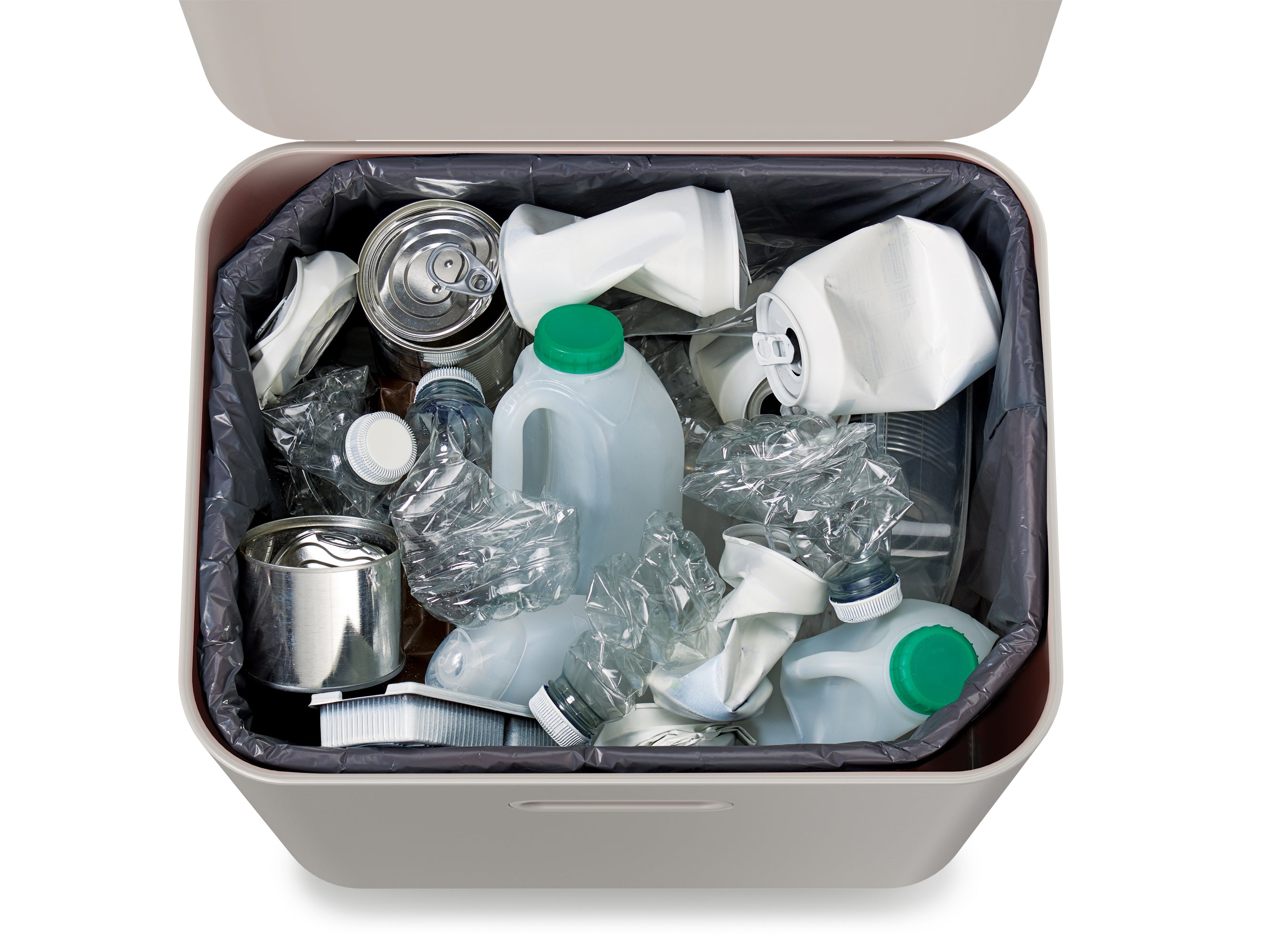 Joseph Joseph Totem Max 60-Litre Waste Separation & Recycling Unit   - Stone