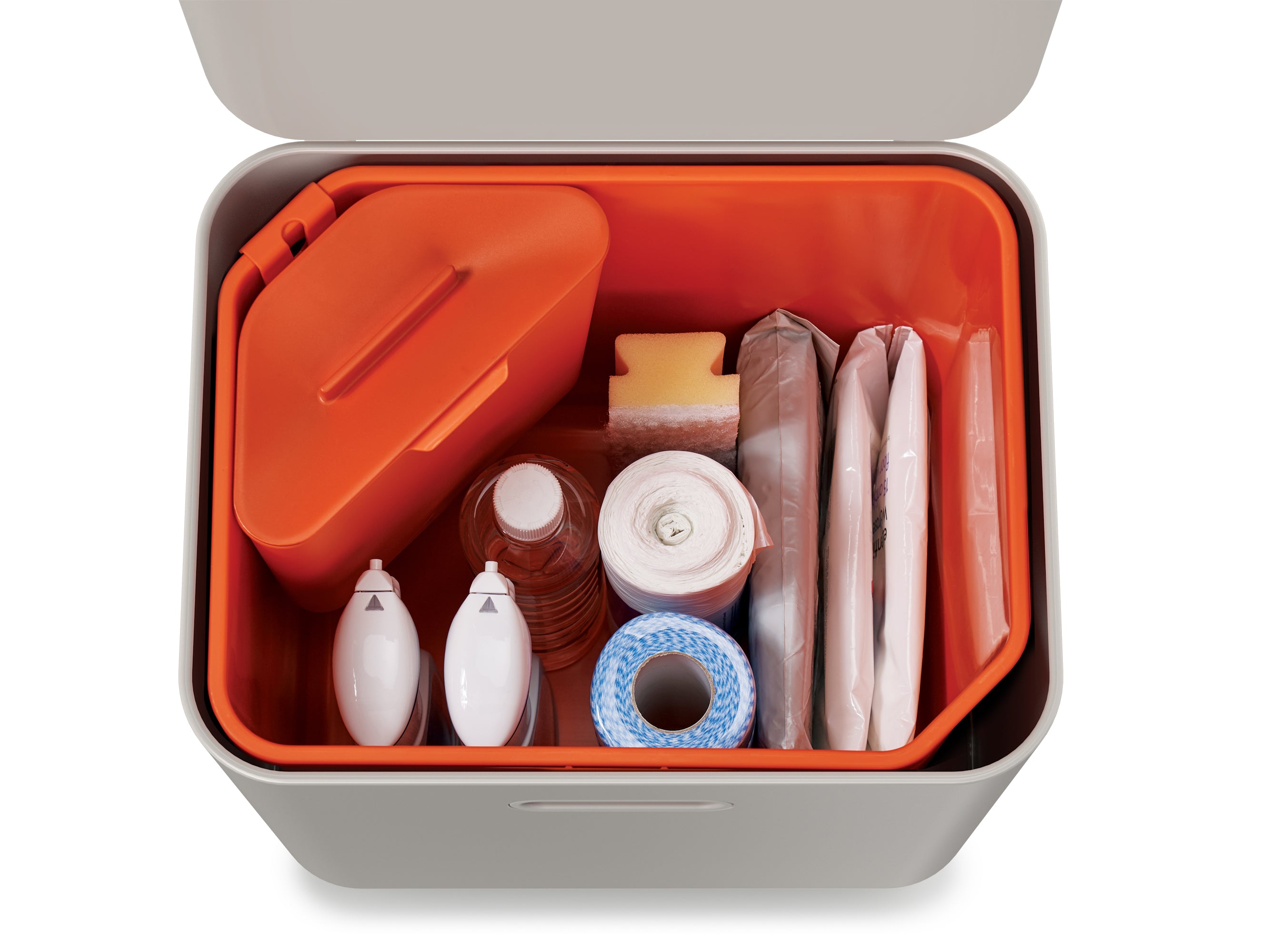 Joseph Joseph Totem Max 60-Litre Waste Separation & Recycling Unit   - Stone