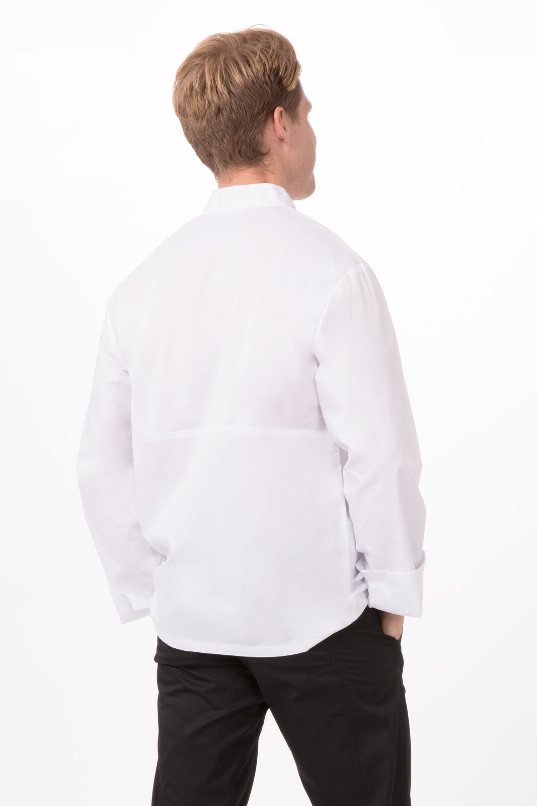Chef Works Calgary Cool Vent Men's Chef Jacket - White