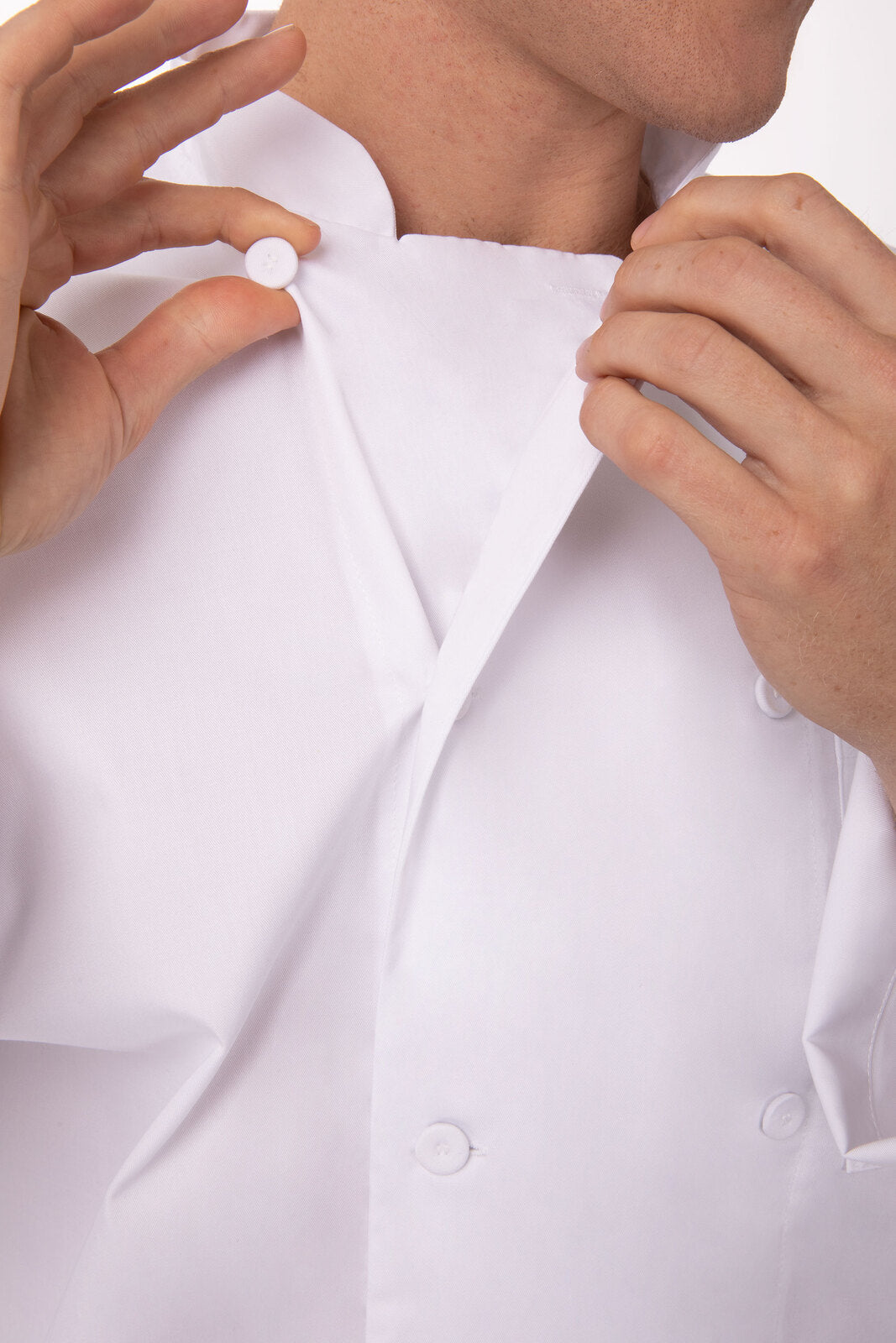 Chef Works Calgary Cool Vent Men's Chef Jacket - White