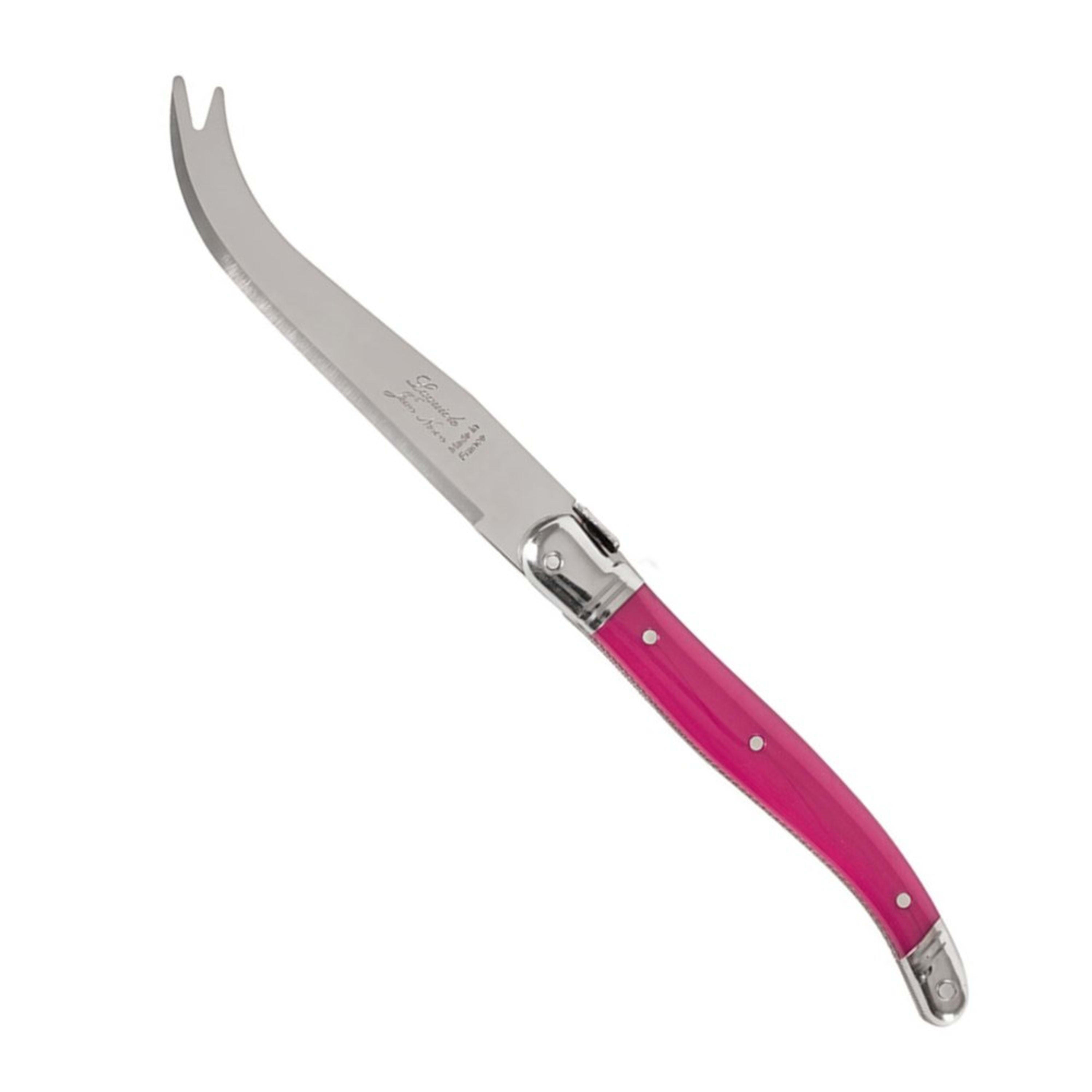 Laguiole Jean Néron Single Cheese Knife - Purple