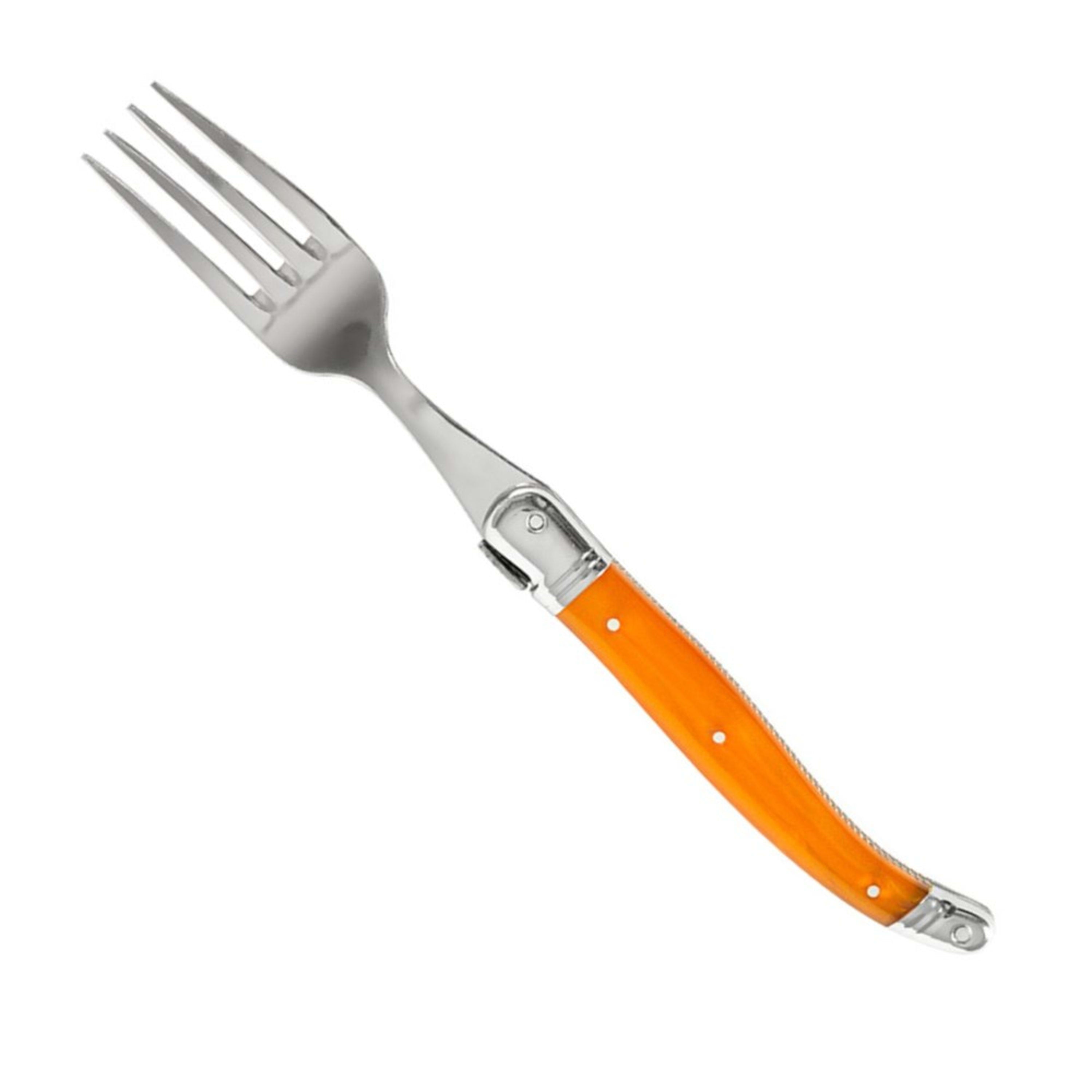 Laguiole Jean Néron Single Fork - Orange