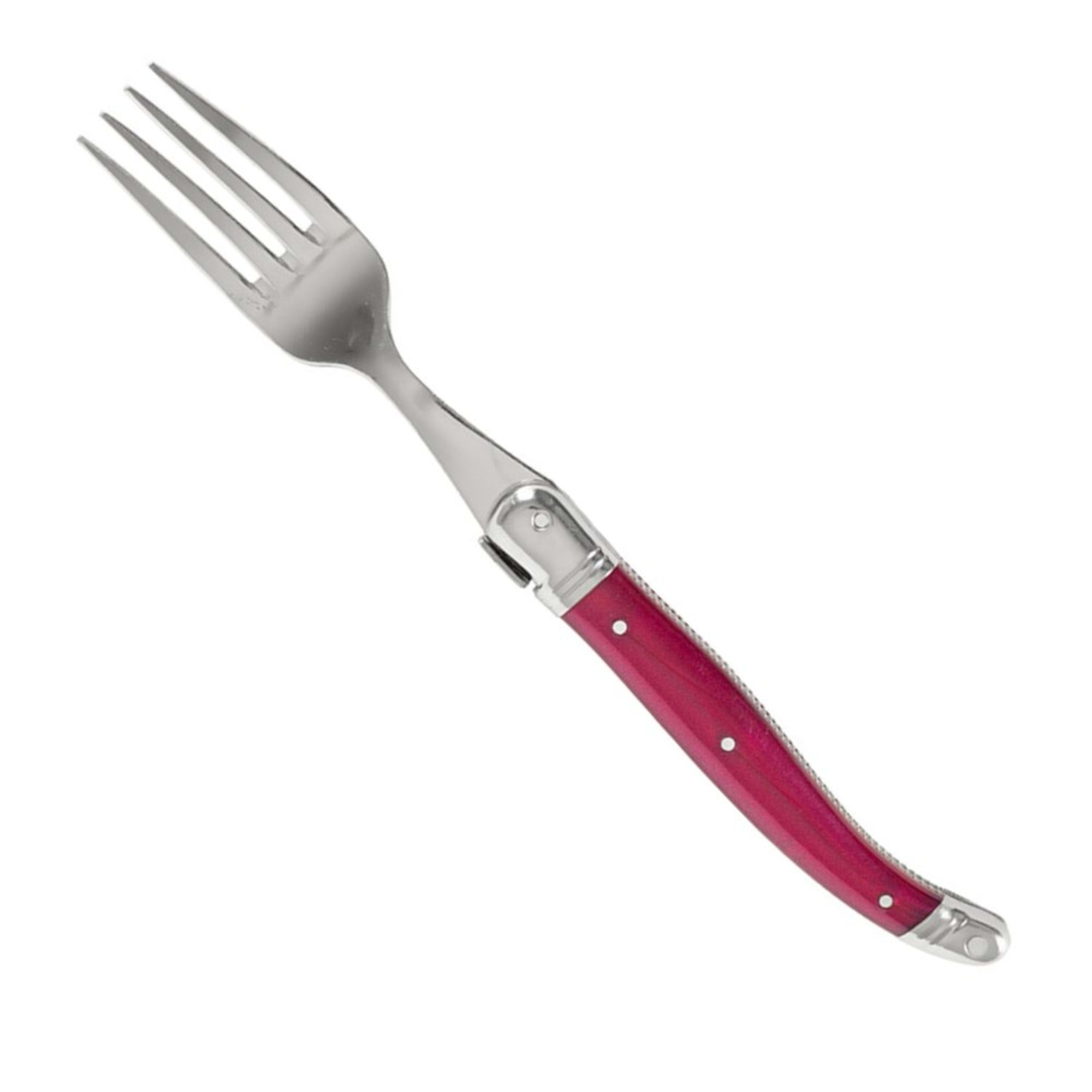 Laguiole Jean Néron Single Fork - Purple