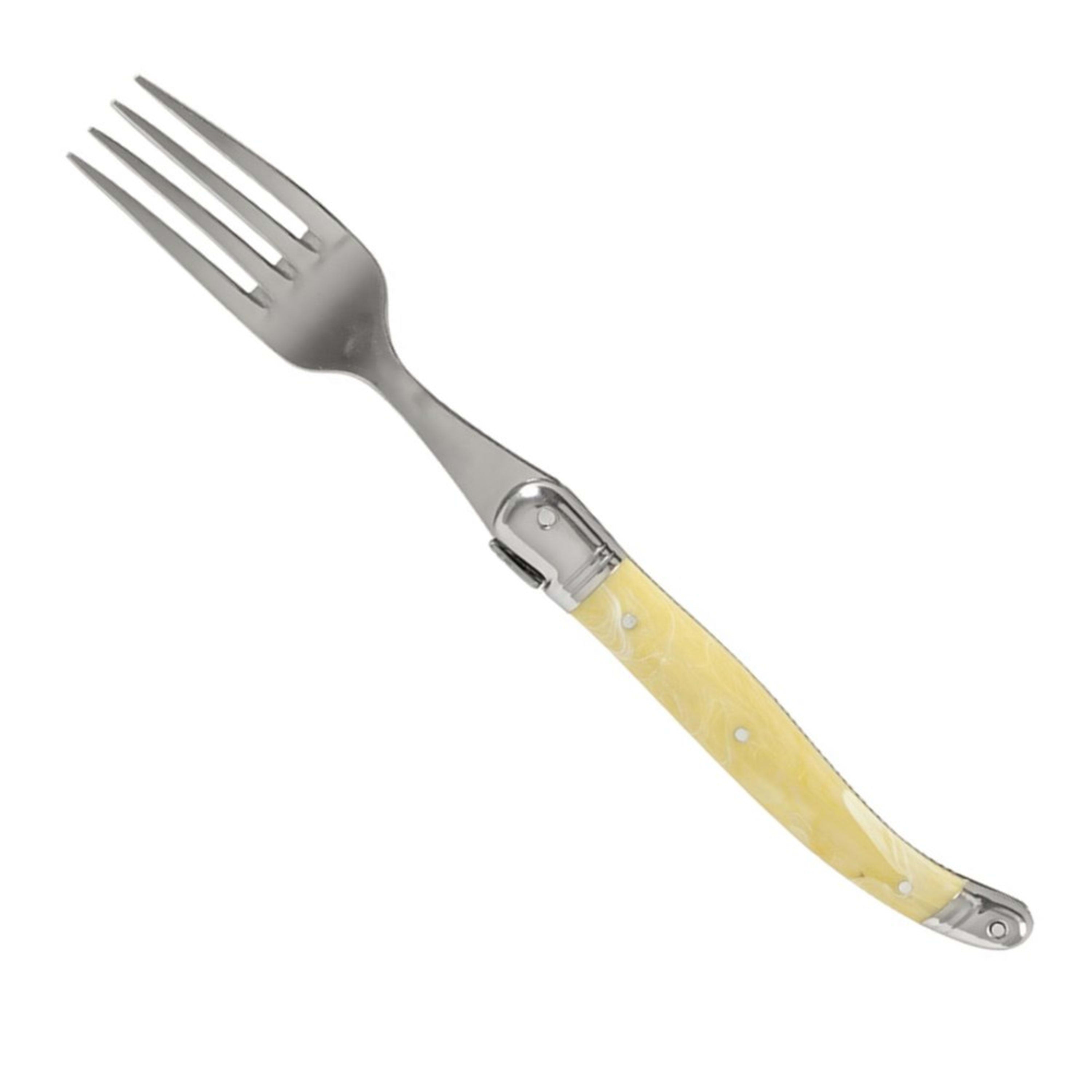 Laguiole Jean Néron Single Fork - Light Horn