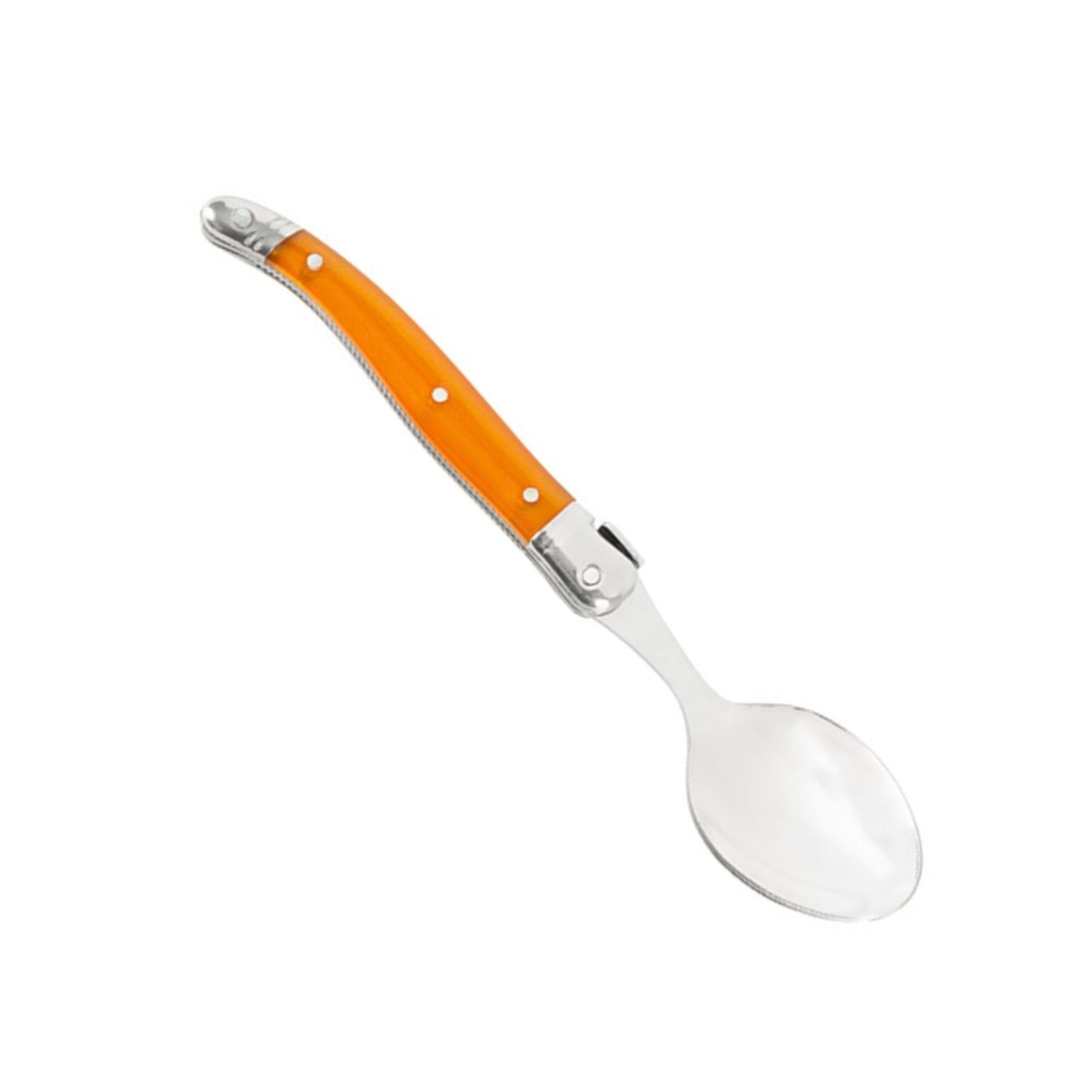 Laguiole Jean Néron Single Coffee Spoon - Orange