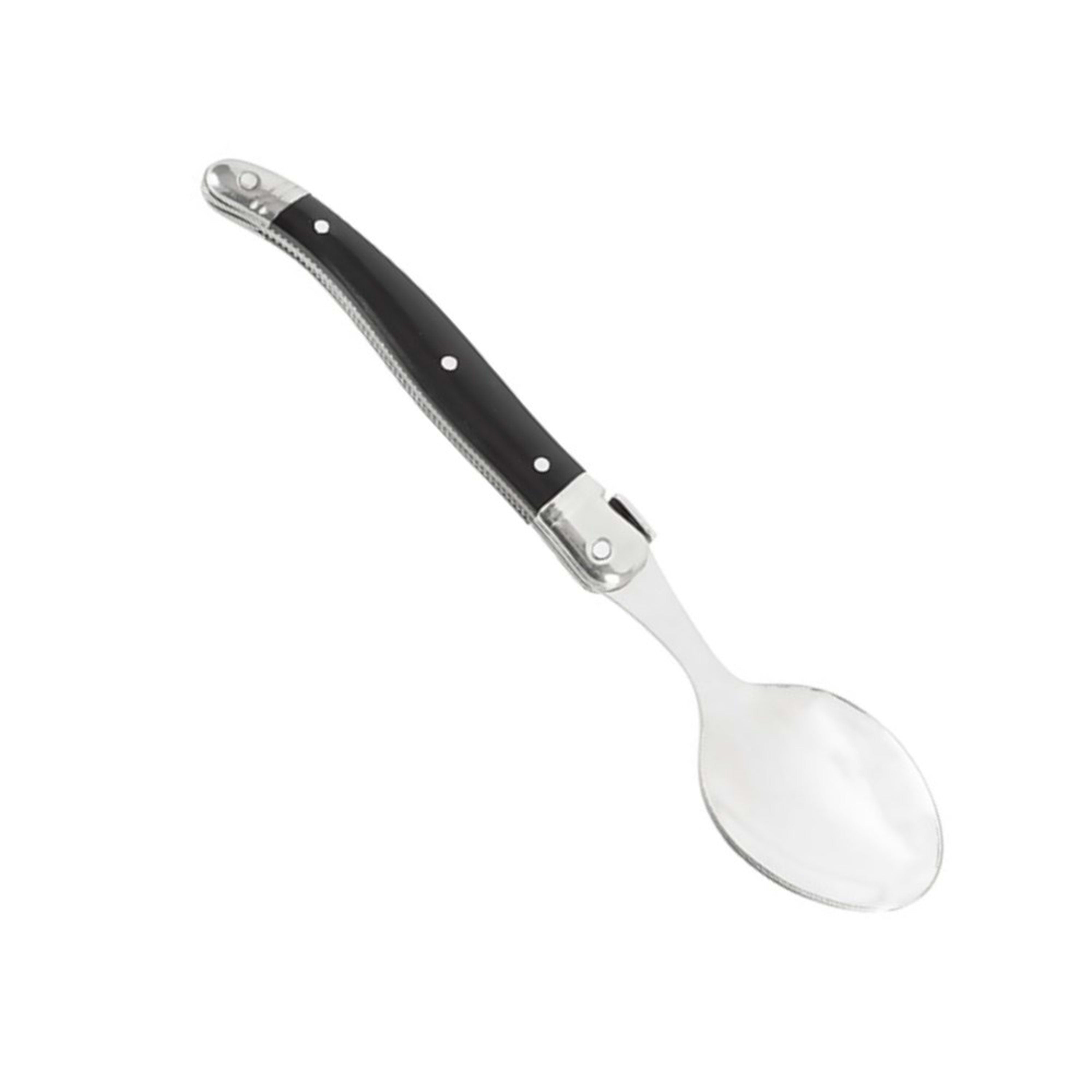 Laguiole Jean Néron Single Coffee Spoon - Black