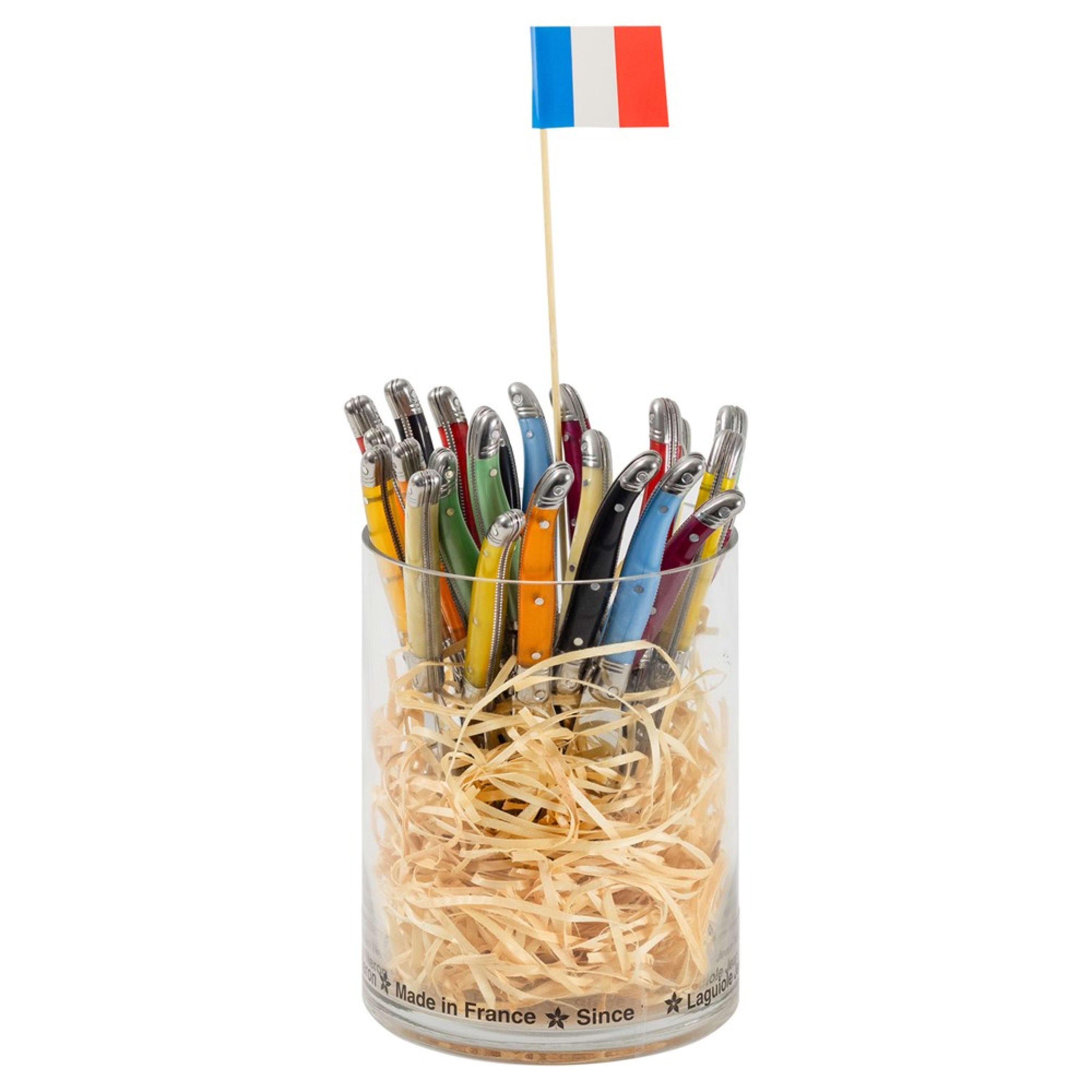 Laguiole Jean Néron Single Butter Knife - Assorted Colour