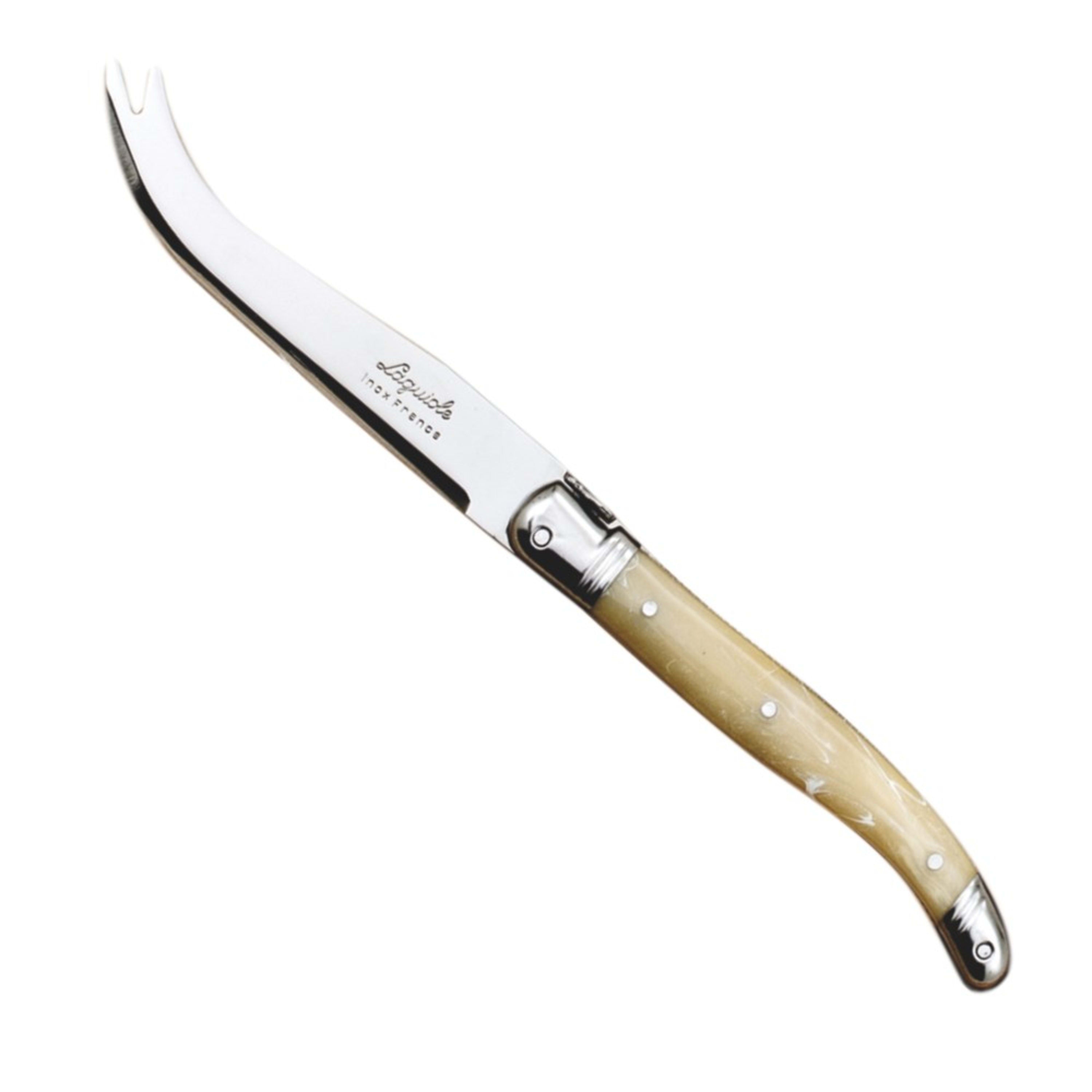 Laguiole Jean Néron Single Mini Cheese Knife - Light Horn