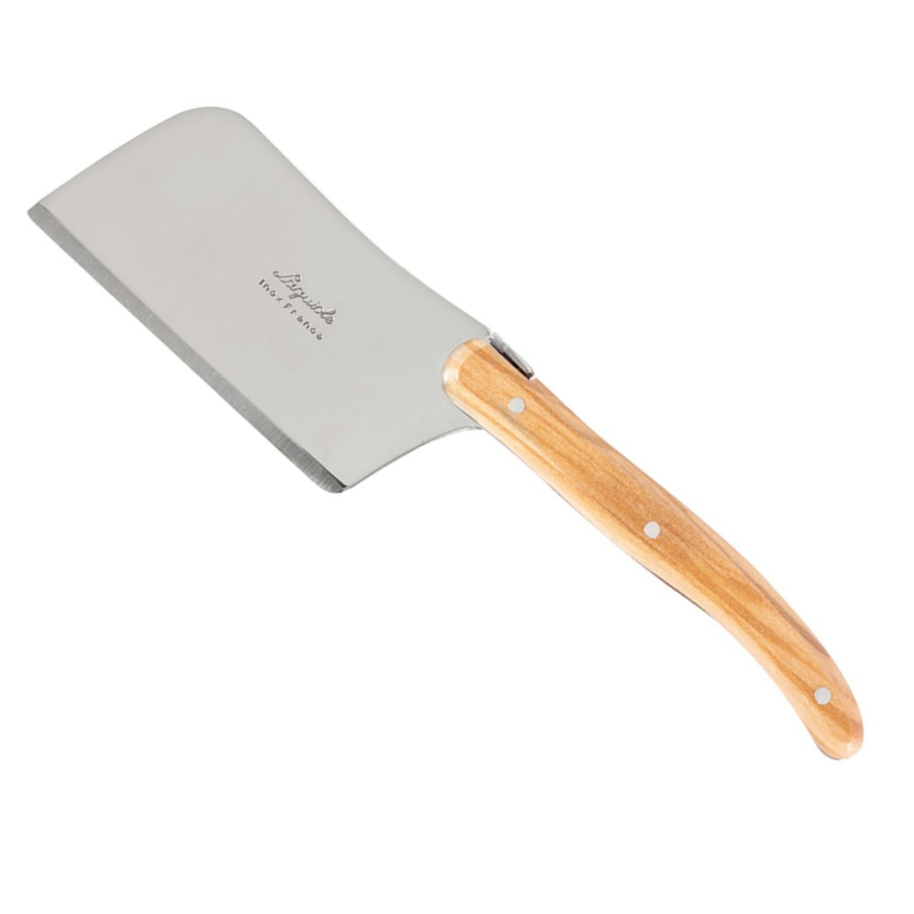Laguiole Jean Néron Single Mini Cleaver - Olive Wood
