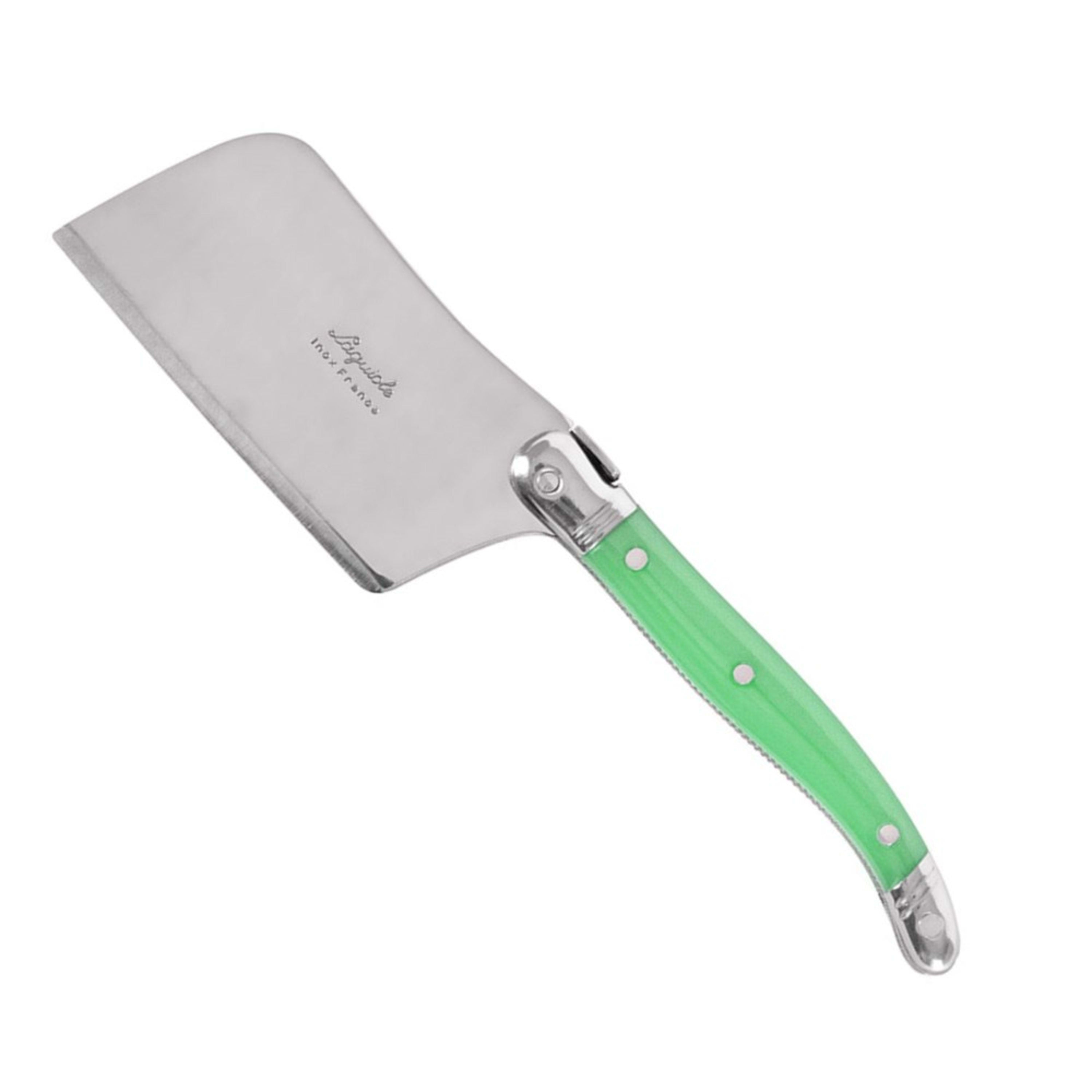 Laguiole Jean Néron Single Mini Cleaver - Green