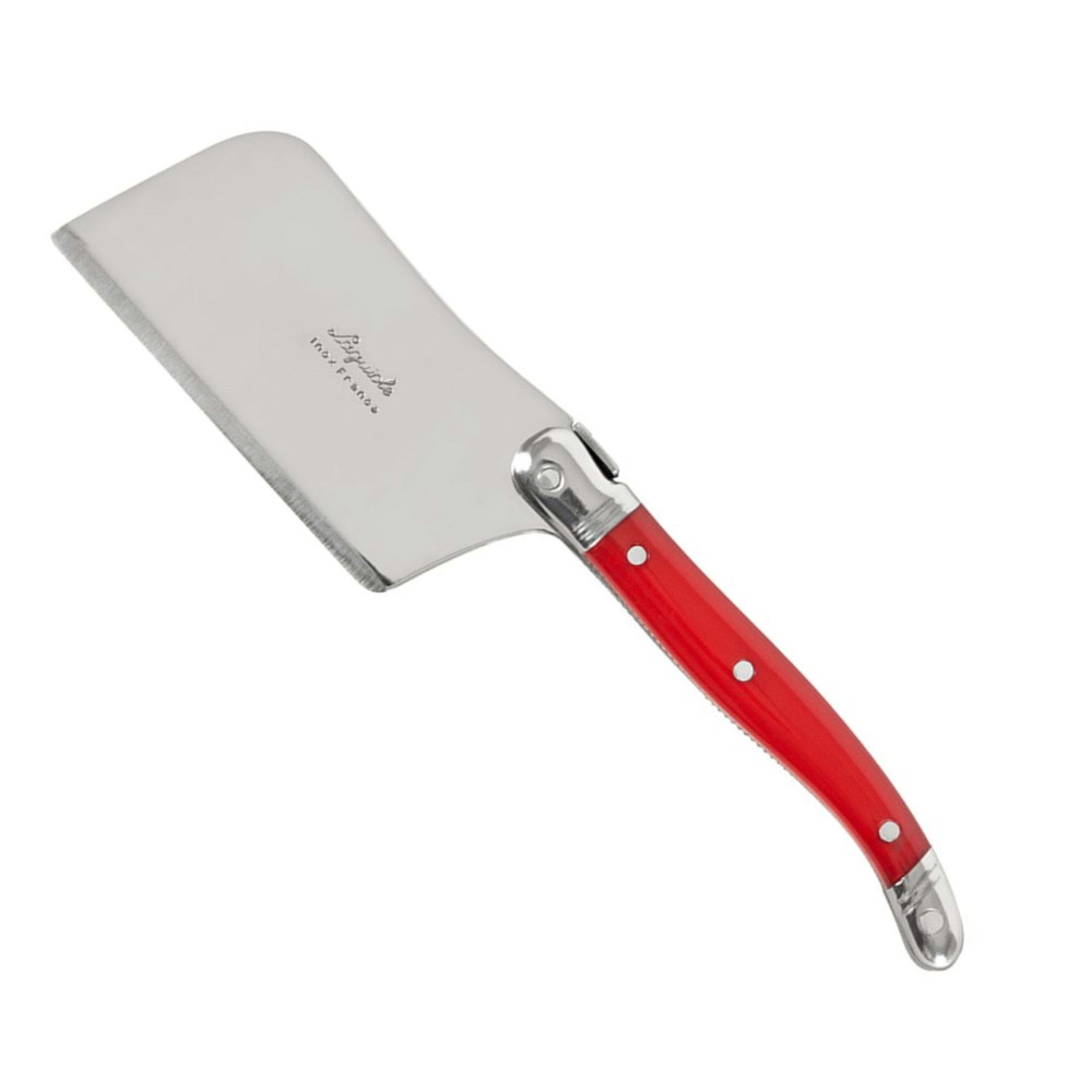 Laguiole Jean Néron Single Mini Cleaver - Red