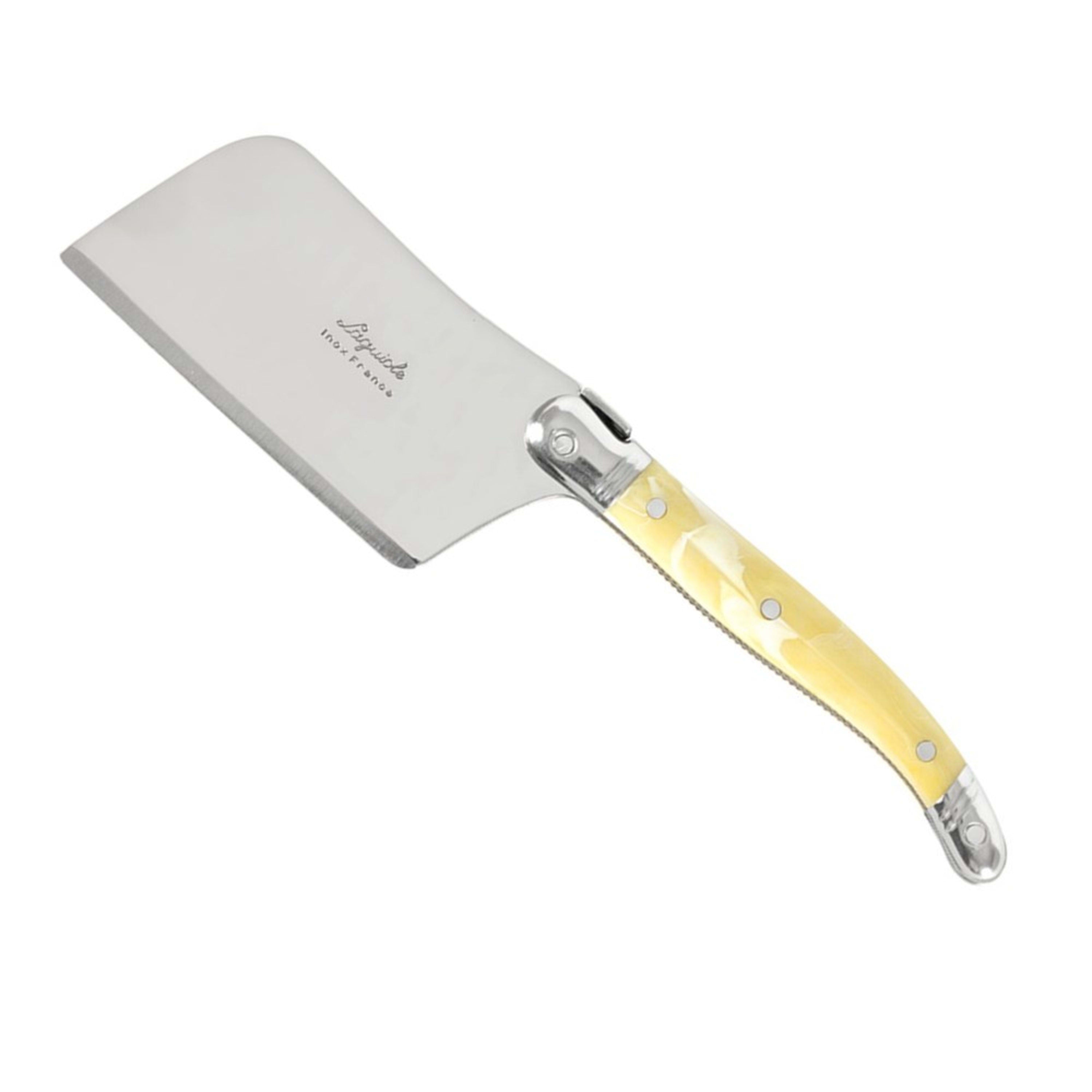 Laguiole Jean Néron Single Mini Cleaver - Light Horn