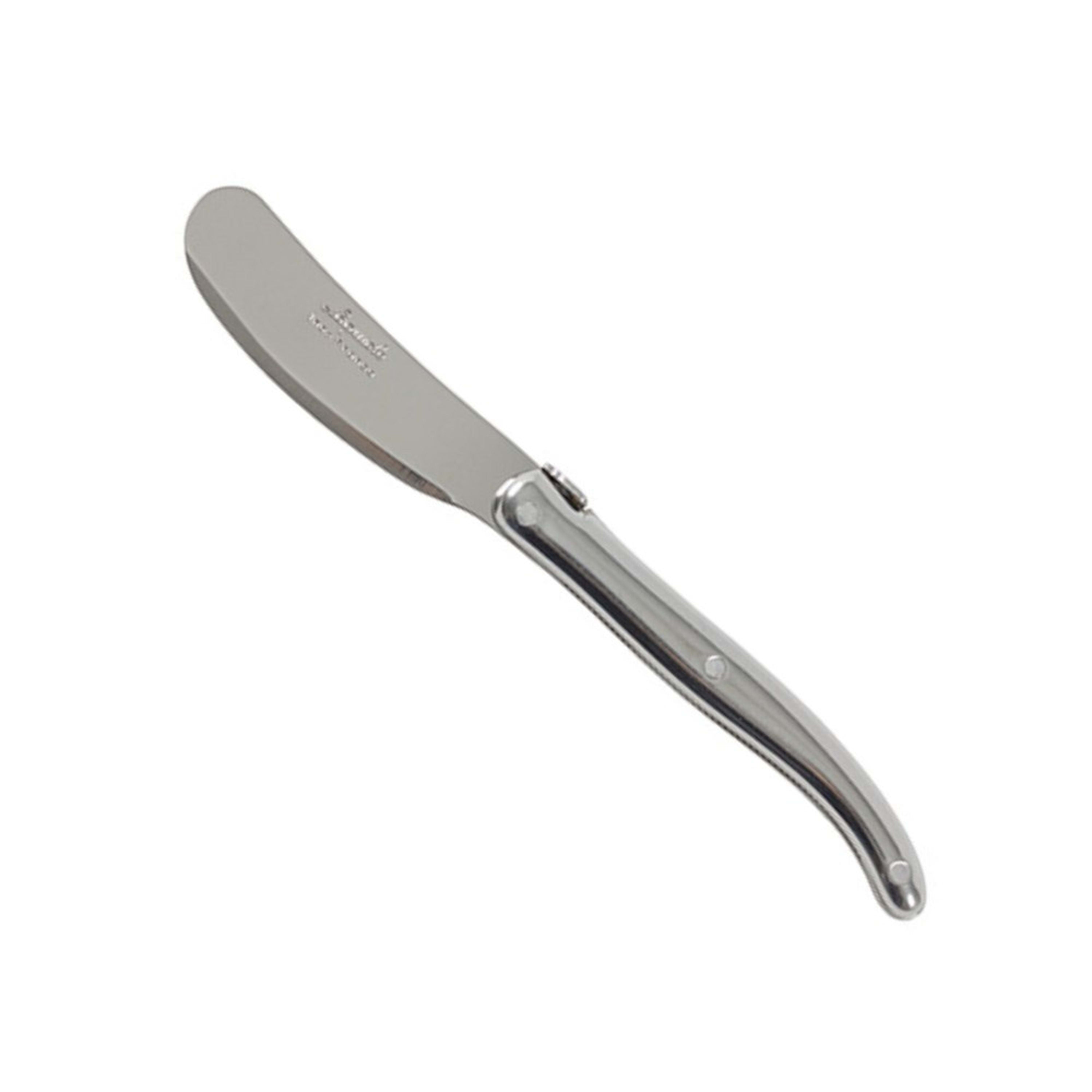 Laguiole Jean Néron Single Butter & Pate Knife - Stainless Steel
