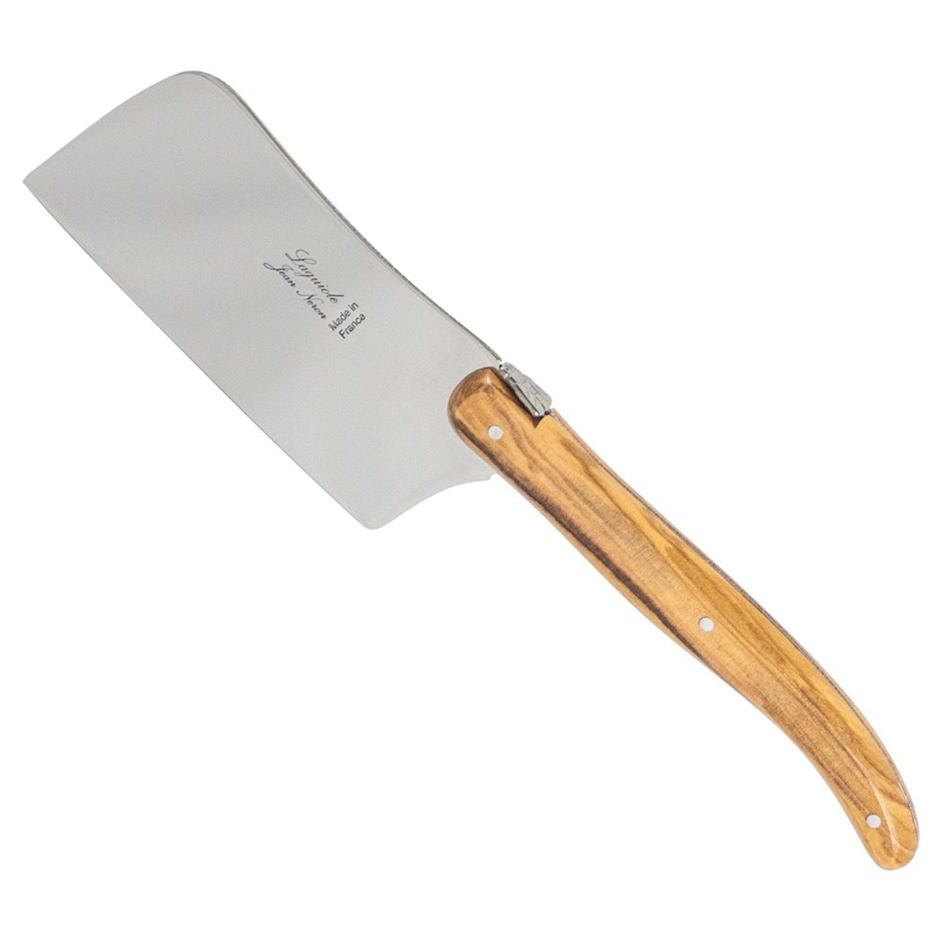 Laguiole Jean Néron Single Mini Cleaver - Olive Wood