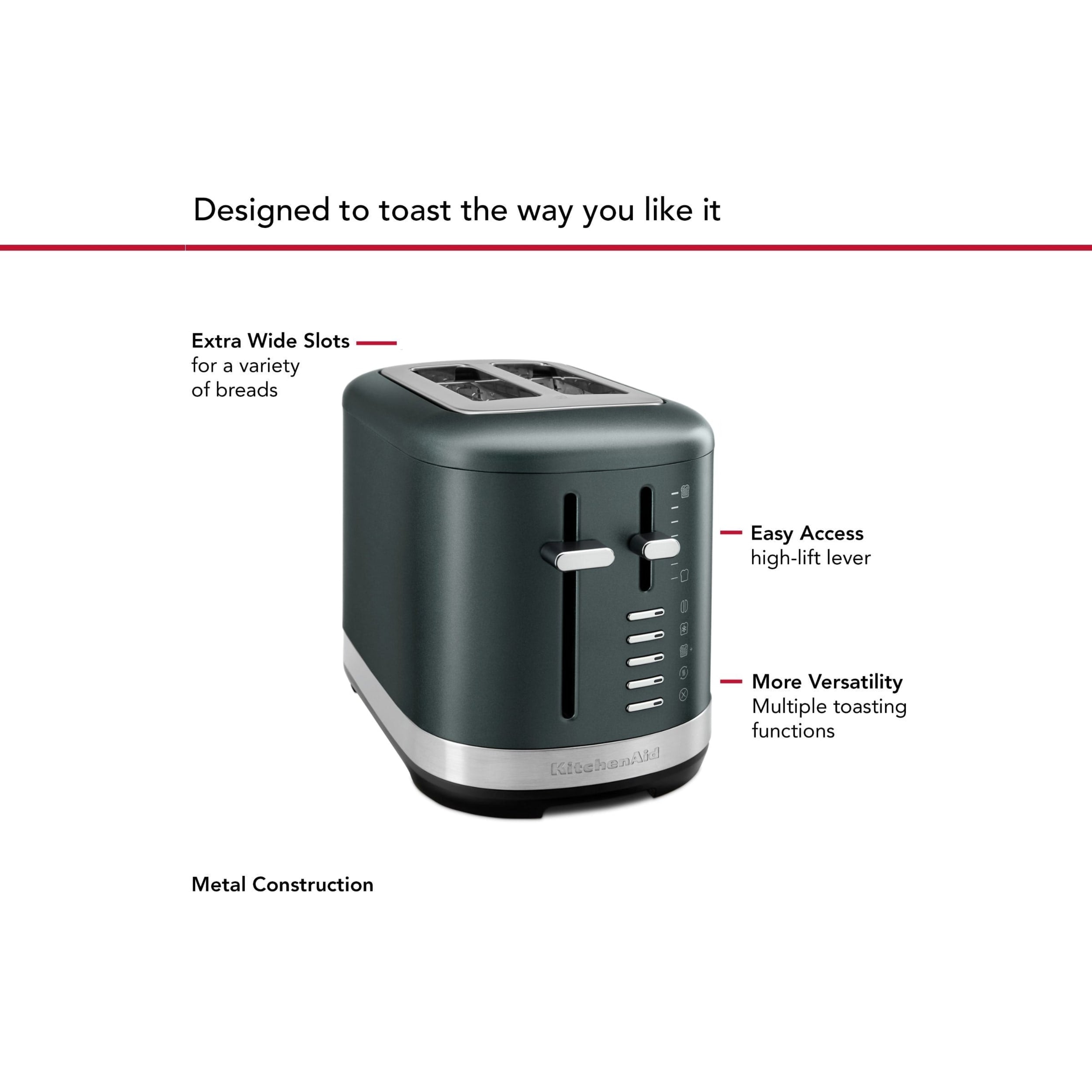 KitchenAid 2 Slice Toaster KMT2109