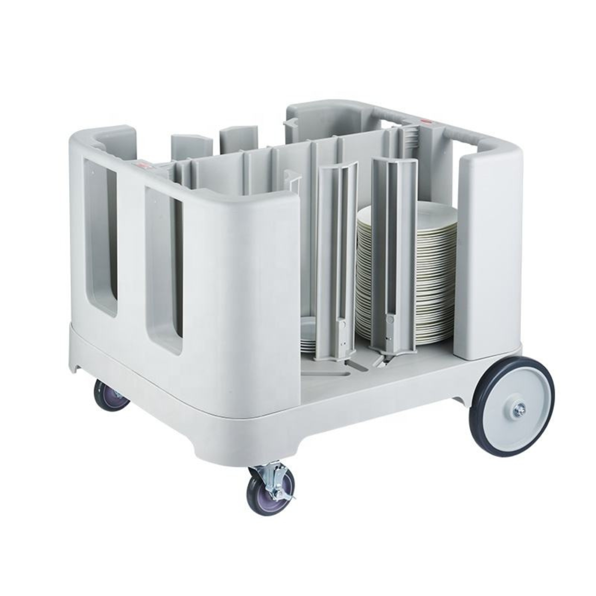 Jiwins Adjustable & Foldable Dish Caddy to Hold 240 Plates 963x908x765mm