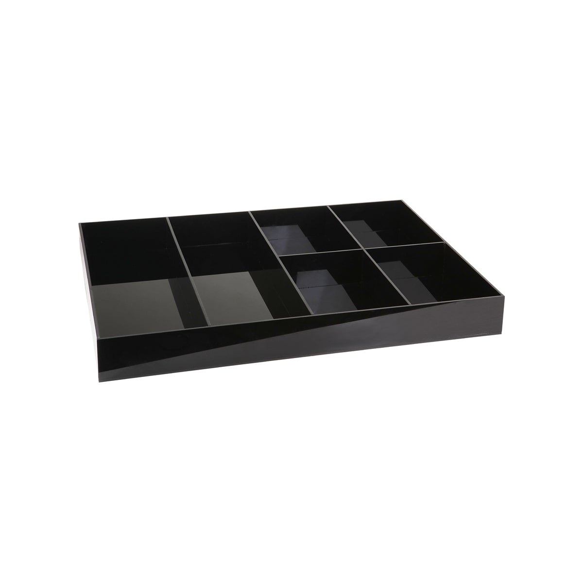 Jiwins Top Divider Tray for Housekeeping Cart Black 620x480x65mm