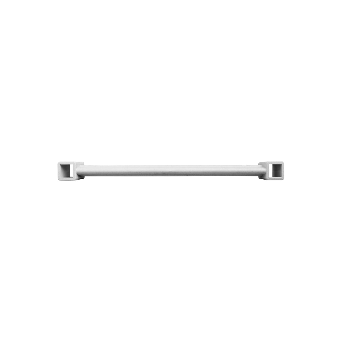 Jiwins Post Connector Bottom Grey Polypropylene & Iron 455mm