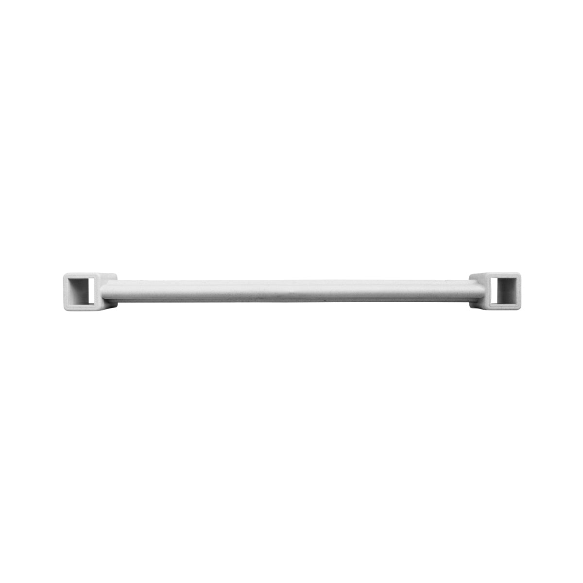 Jiwins Post Connector Bottom Grey Polypropylene & Iron 610mm