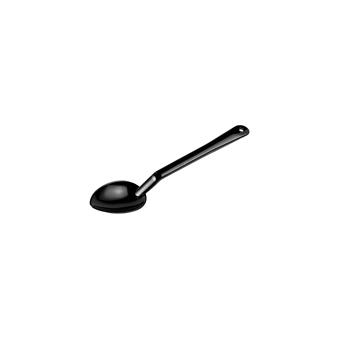 Jiwins Serving Spoon Solid Black Polycarbonate 238mm