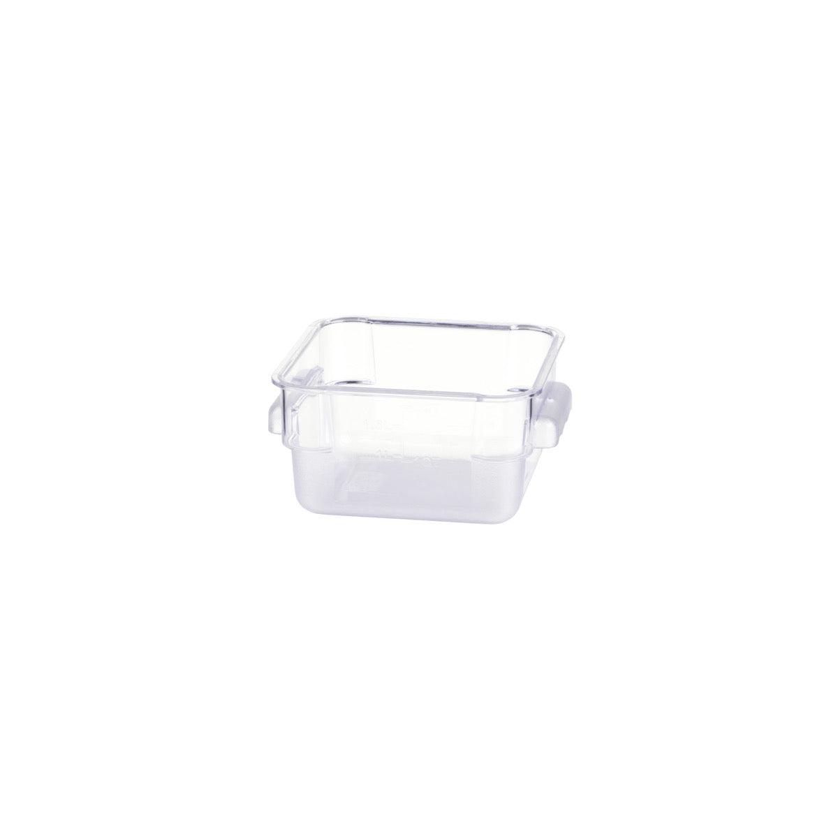 Jiwins Square Food Storage Container Polycarbonate 180x180x100mm (2.4L)