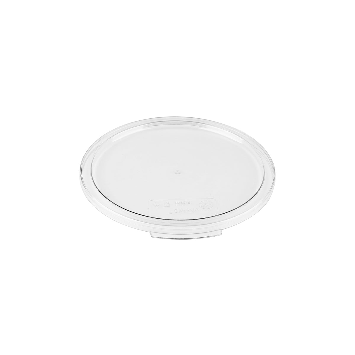 Jiwins Round Lid to Suit Food Container Polycarbonate 320x15mm