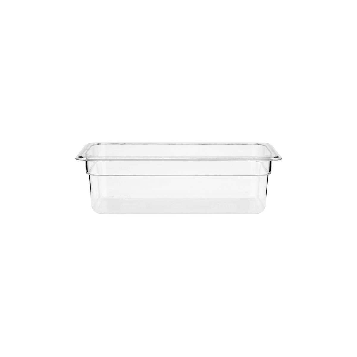Jiwins Gastronorm Pan Polycarbonate Clear 1/2 GN 100mm
