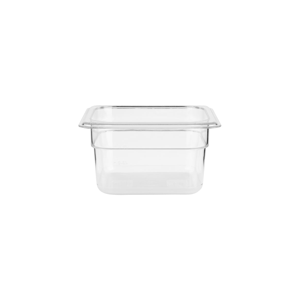 Jiwins Gastronorm Pan Polycarbonate Clear 1/4 GN 100mm