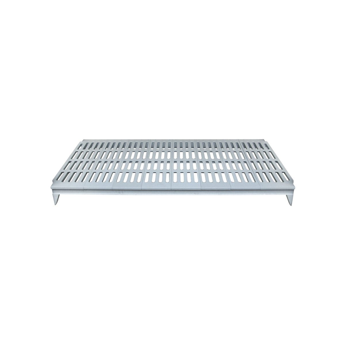 Jiwins Spare & Additional Vented Shelf Grey Polypropylene & Iron 1825x610mm