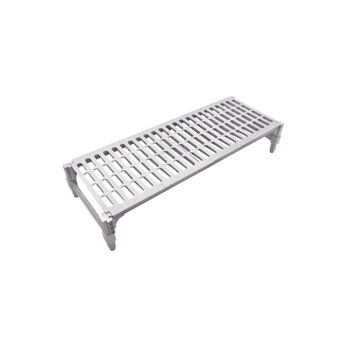 Jiwins Heavy Dunnage Rack Grey Polypropylene & Iron 910x610x225mm
