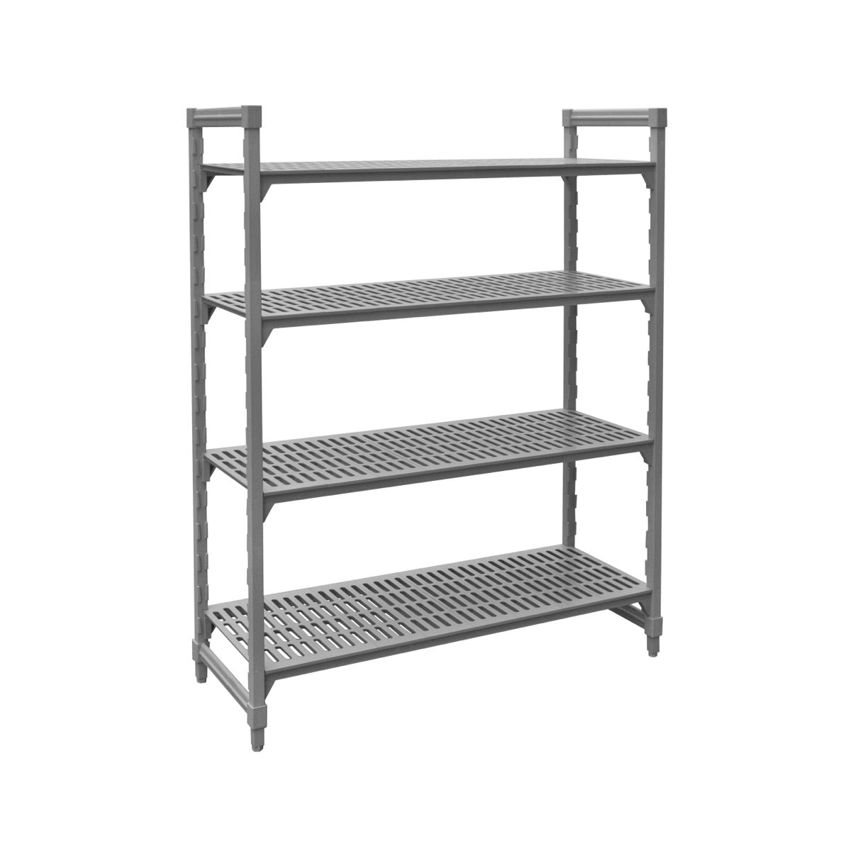 Jiwins Vented Shelf Complete Unit Grey Polypropylene & Iron 1825x455x1800mm