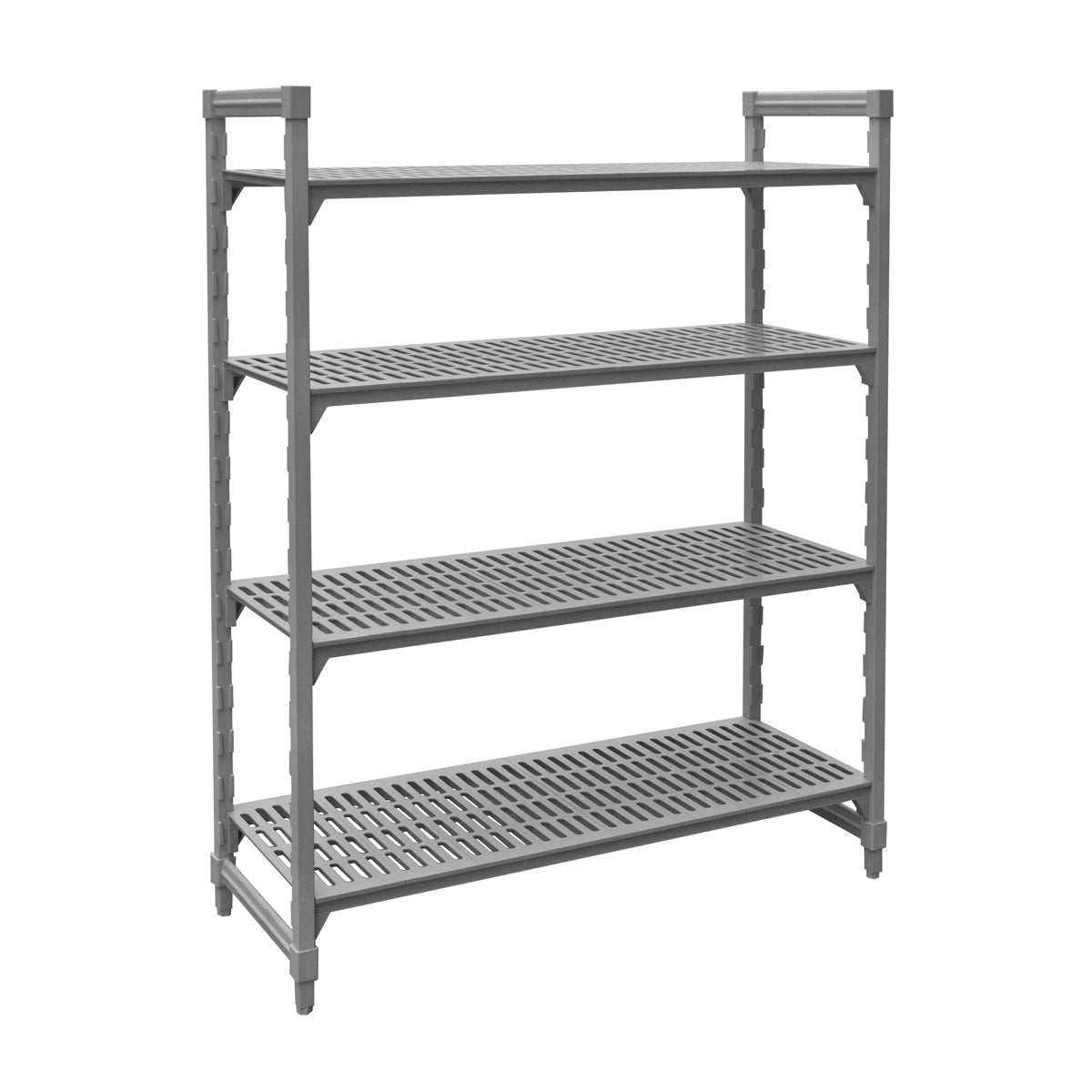 Jiwins Vented Shelf Complete Unit Grey Polypropylene & Iron 1825x610x1800mm