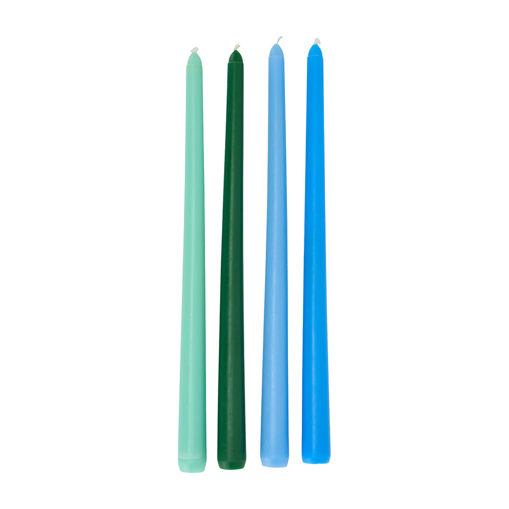 Annabel Trends Jewel Taper Candles White