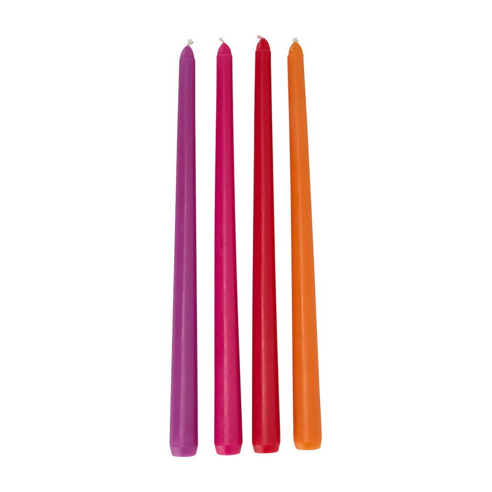 Annabel Trends Jewel Taper Candles White